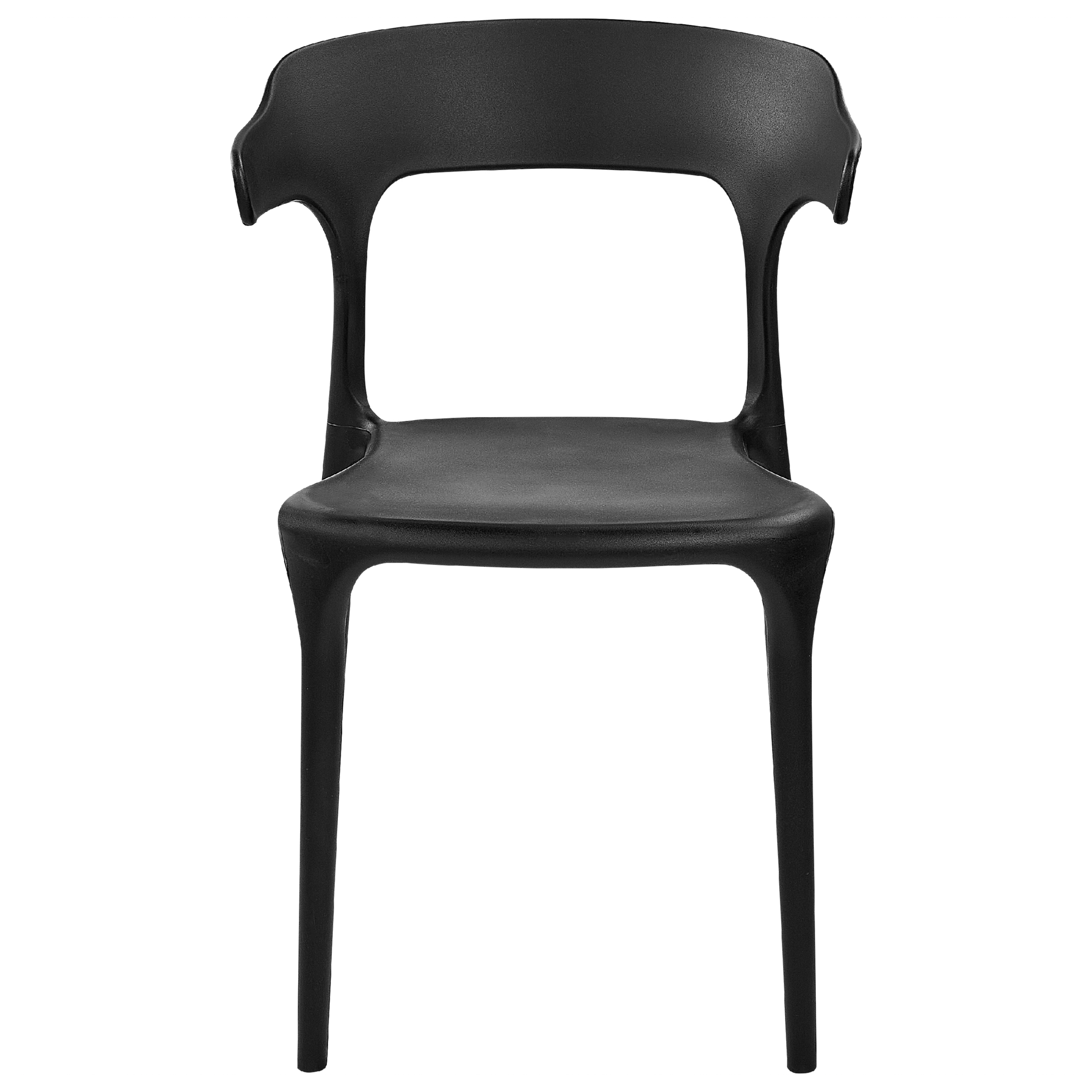 Set de 8 scaune dining GUBBIO Negru [5]