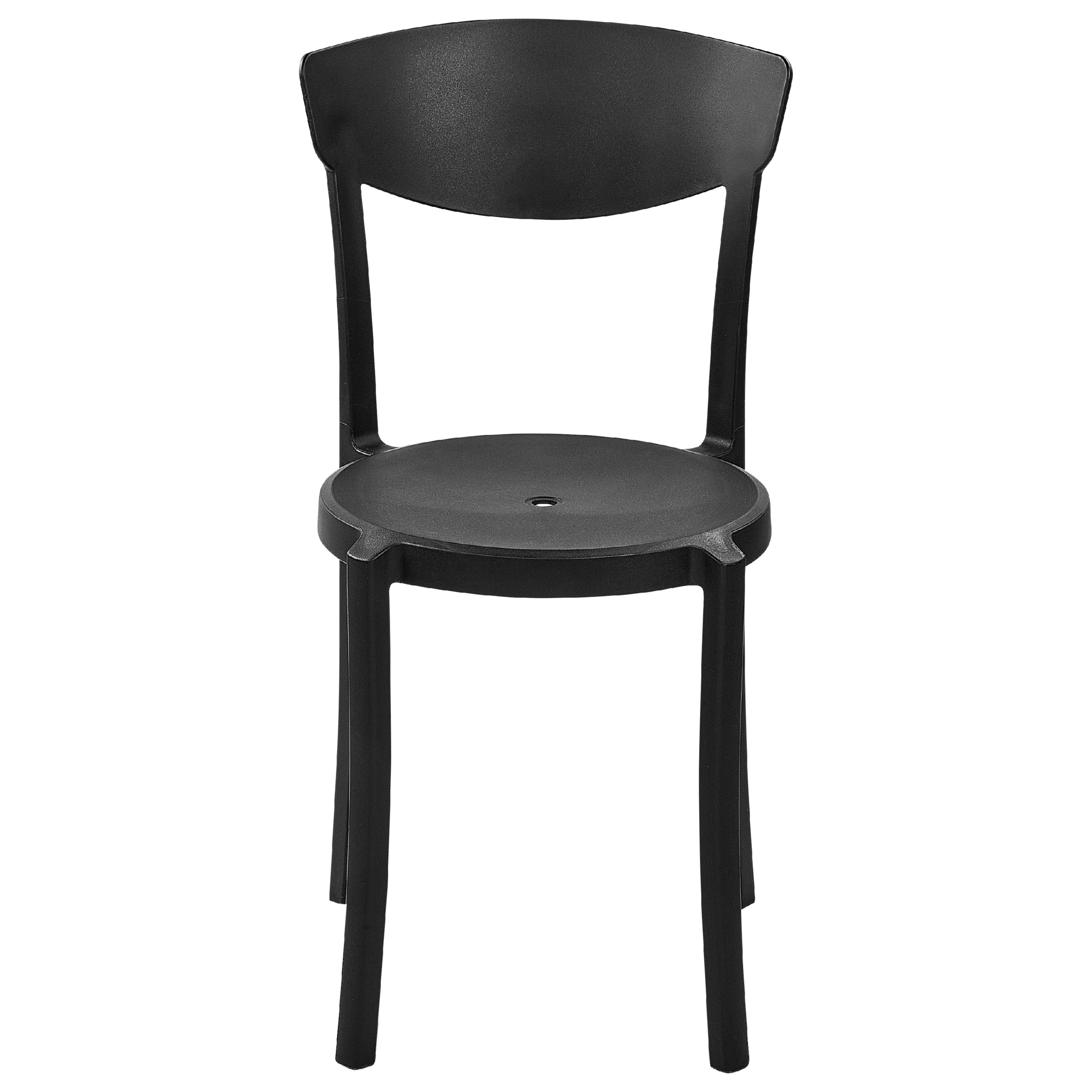 Set de 8 scaune dining VIESTE Negru [5]
