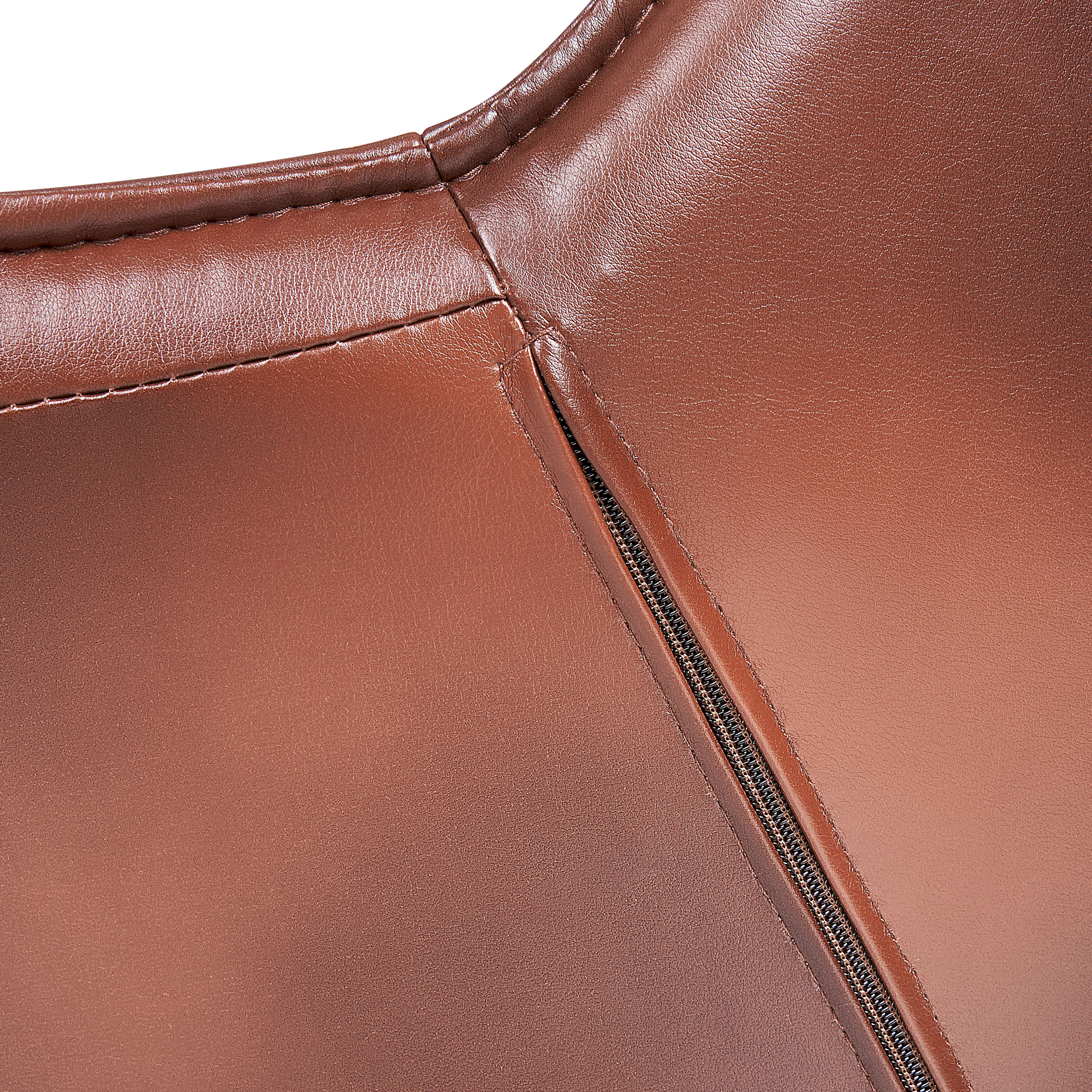 NEWDALE Office Chair Eco-leather Dark Brown [8]