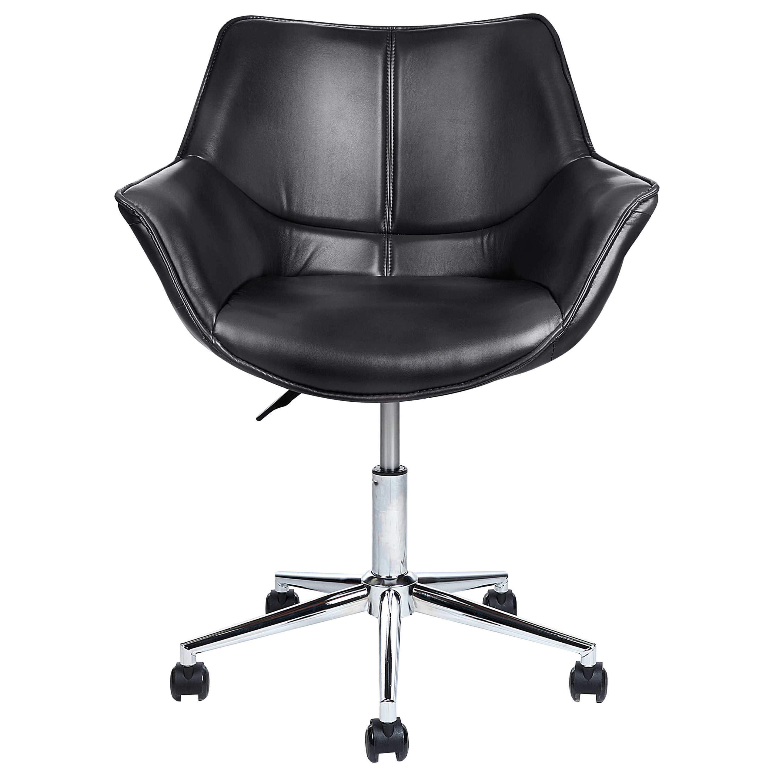 Office chair NEWDALE Eco-leather Black [4]
