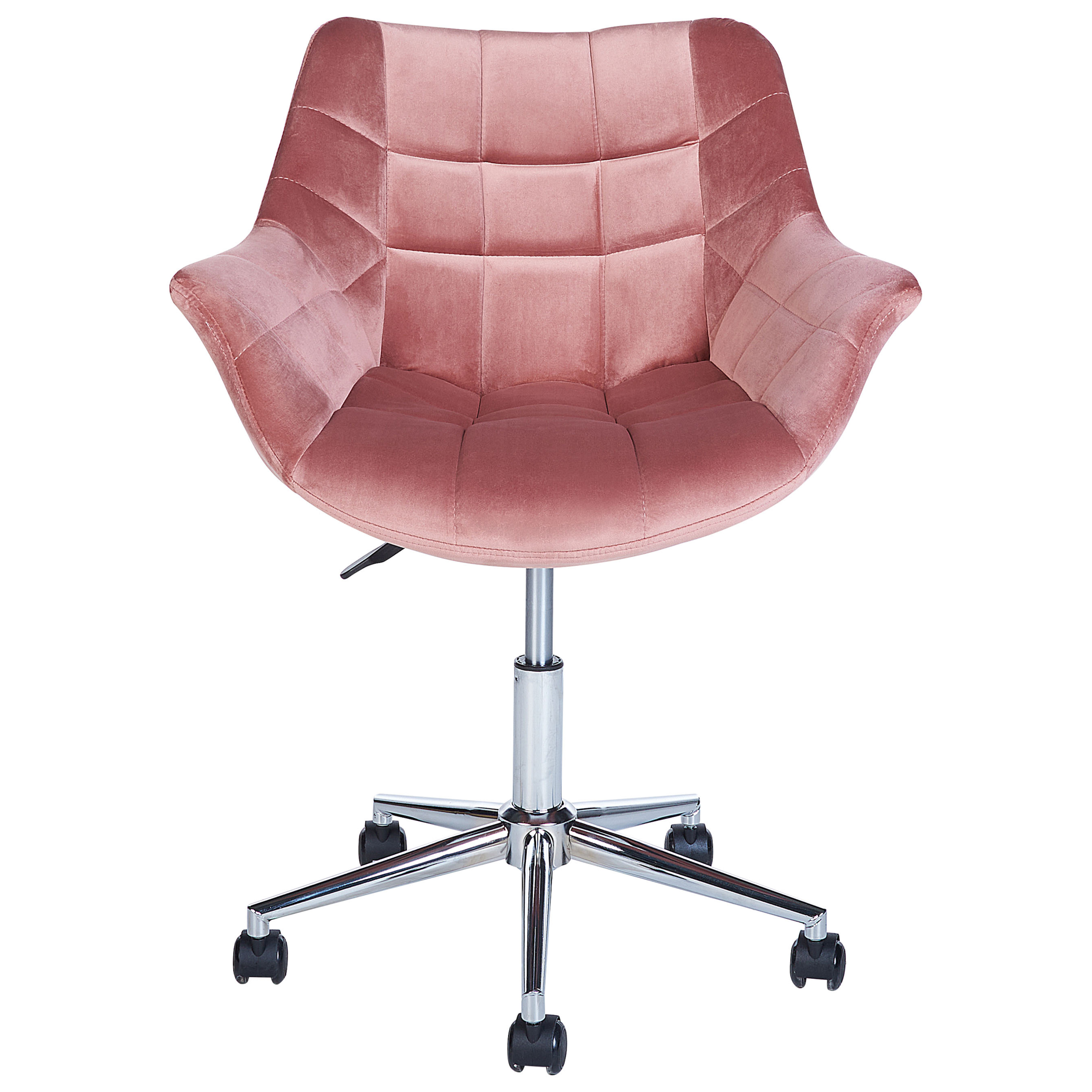 Office chair LABELLE Velvet Pink [4]