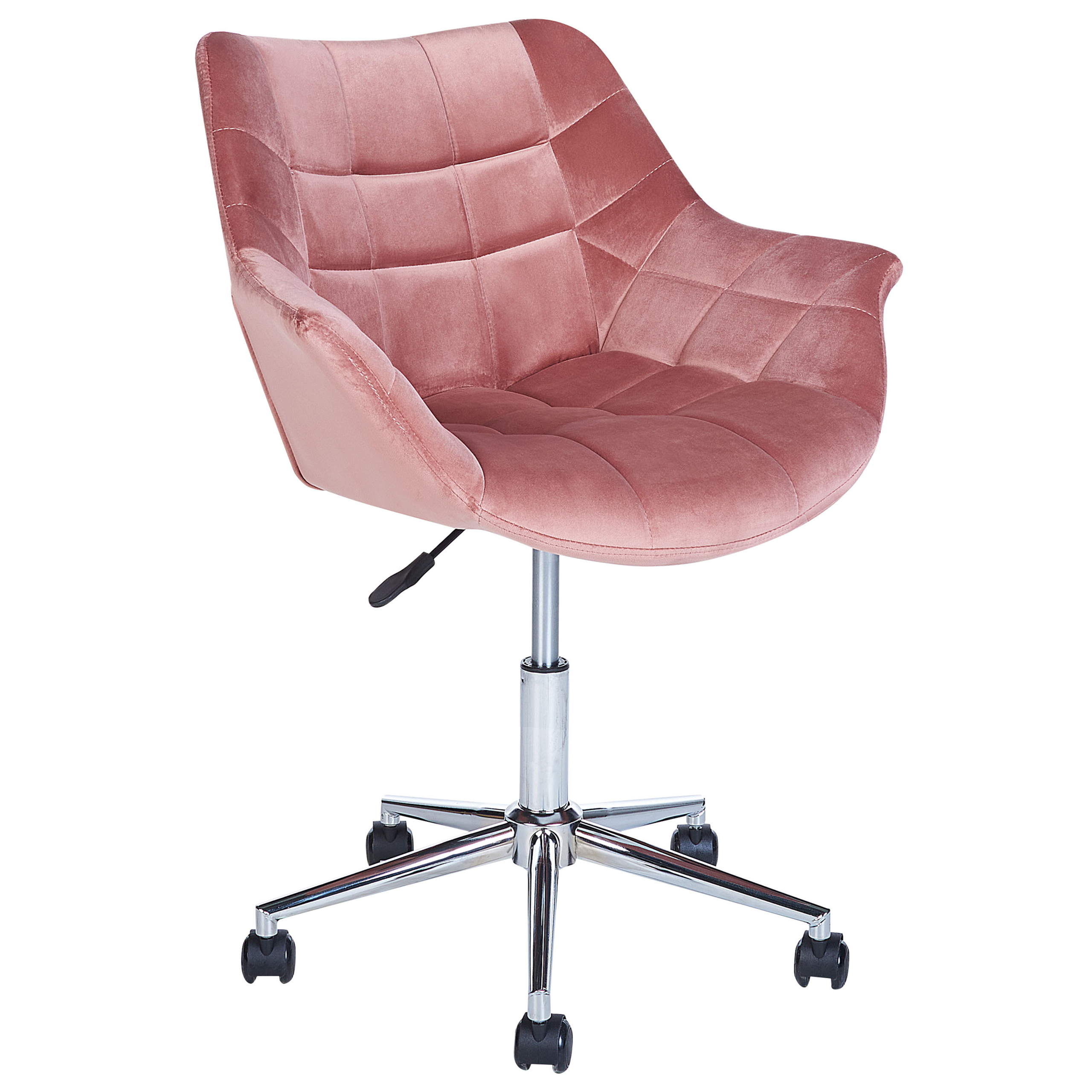 Office chair LABELLE Velvet Pink [5]