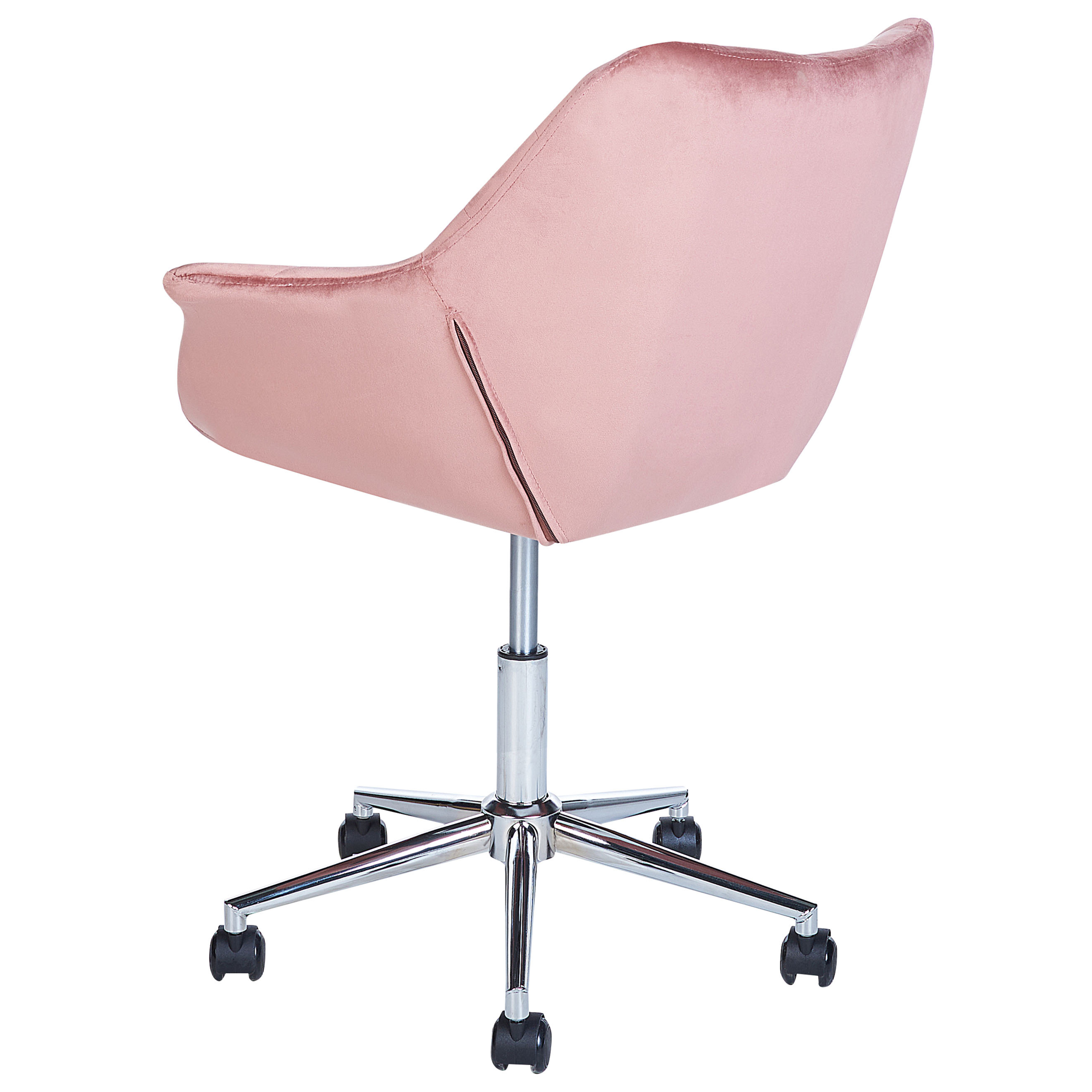Office chair LABELLE Velvet Pink [6]
