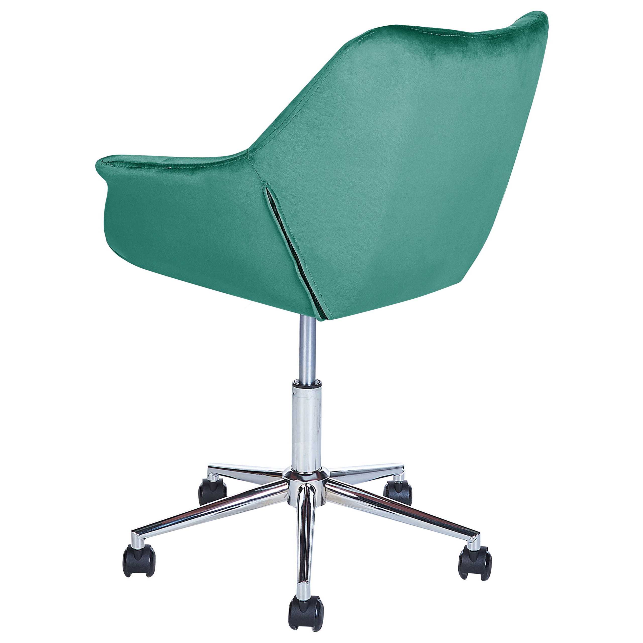 Office Chair LABELLE Velvet Emerald Green [6]