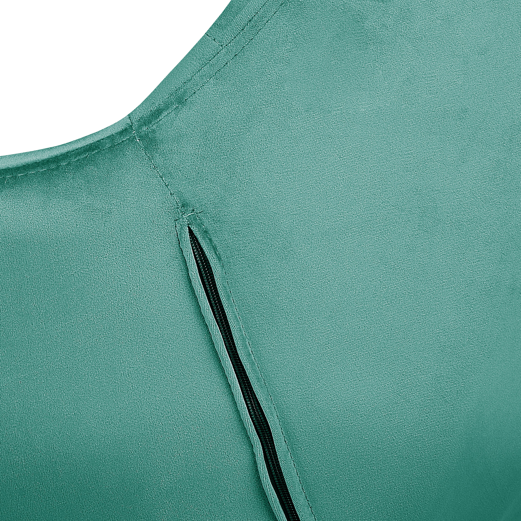 Office Chair LABELLE Velvet Emerald Green [8]