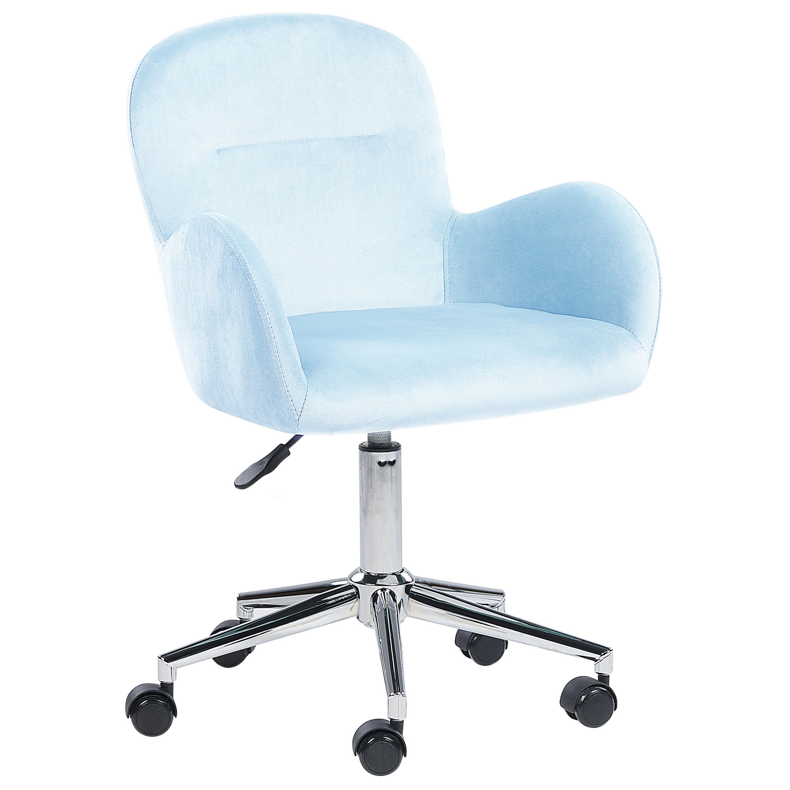 Office Chair PRIDDY Velvet Light Blue [2]