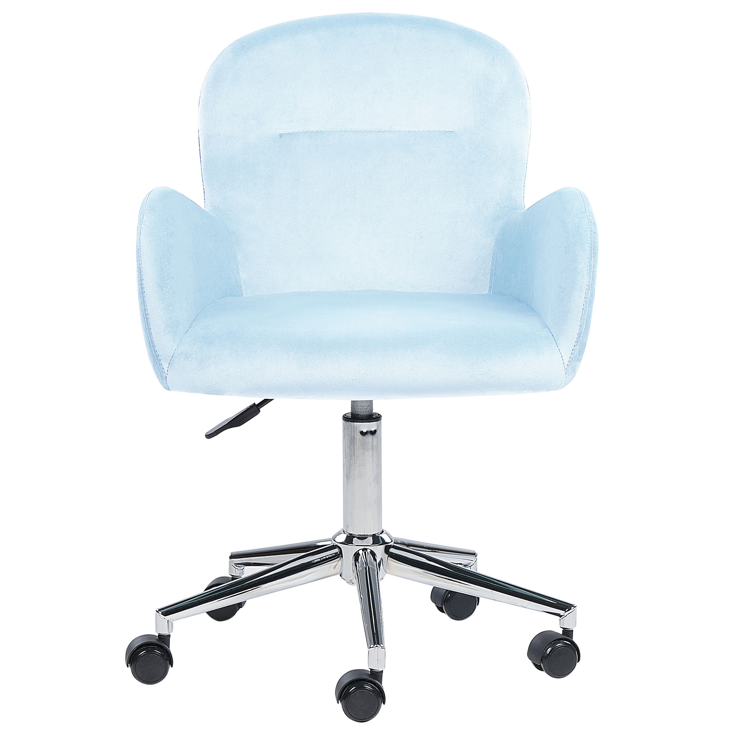 Office Chair PRIDDY Velvet Light Blue [4]