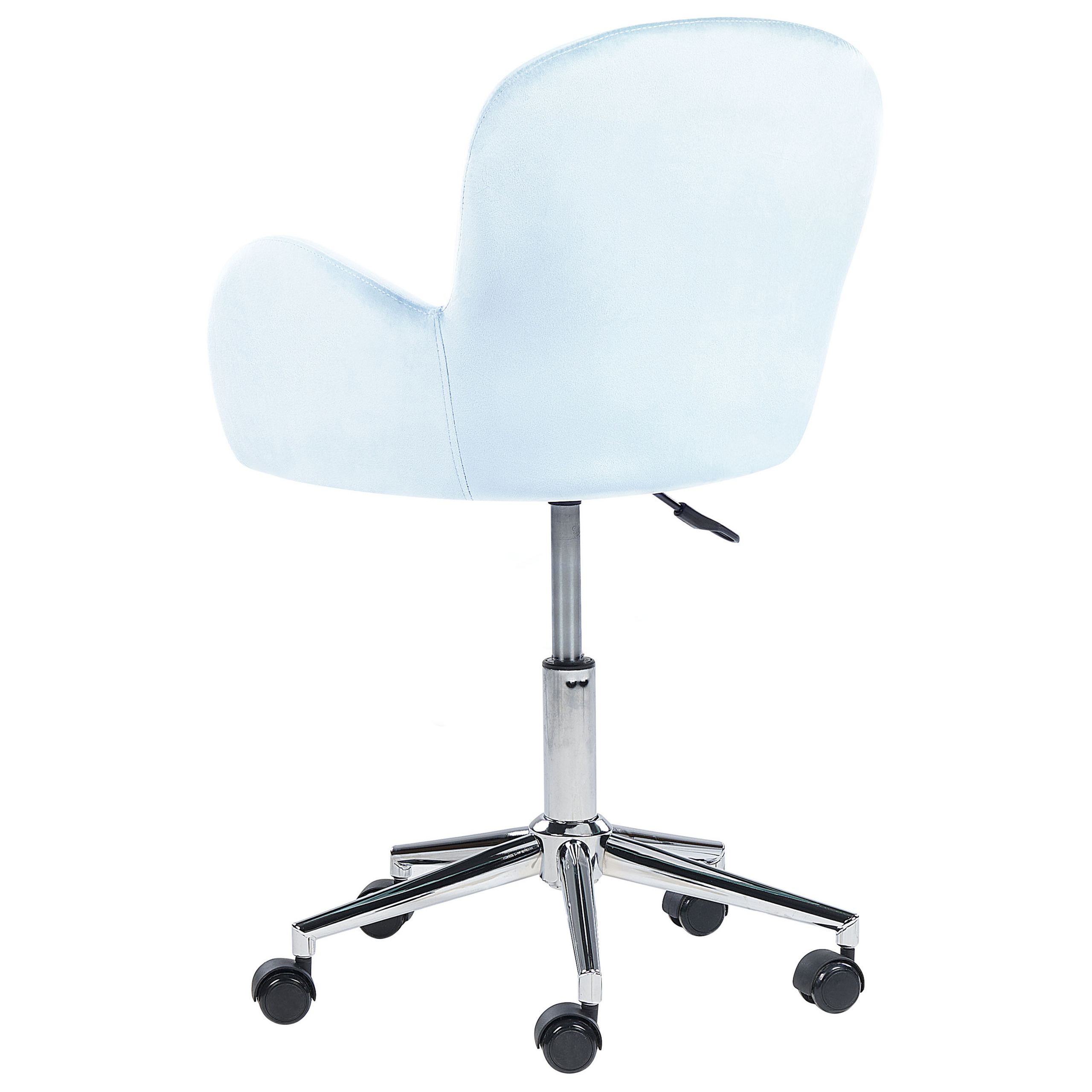 Office Chair PRIDDY Velvet Light Blue [6]