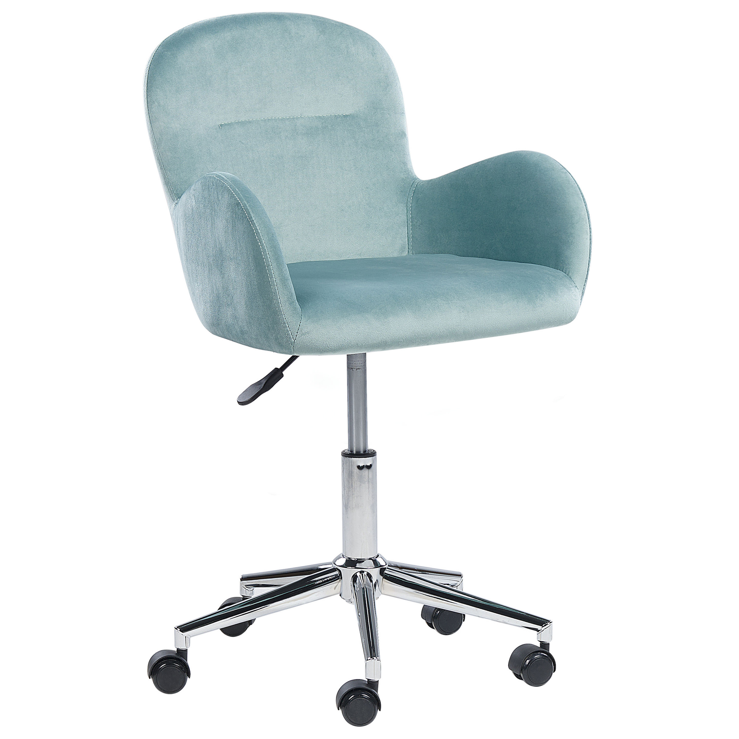 Office chair PRIDDY Velvet Mint Green [5]