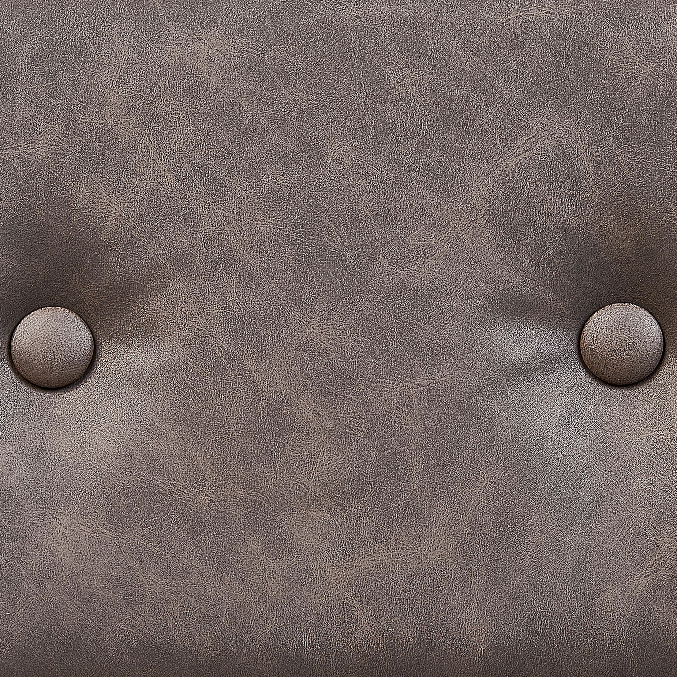 Office chair ALGERITA Eco-leather Dark Brown [10]