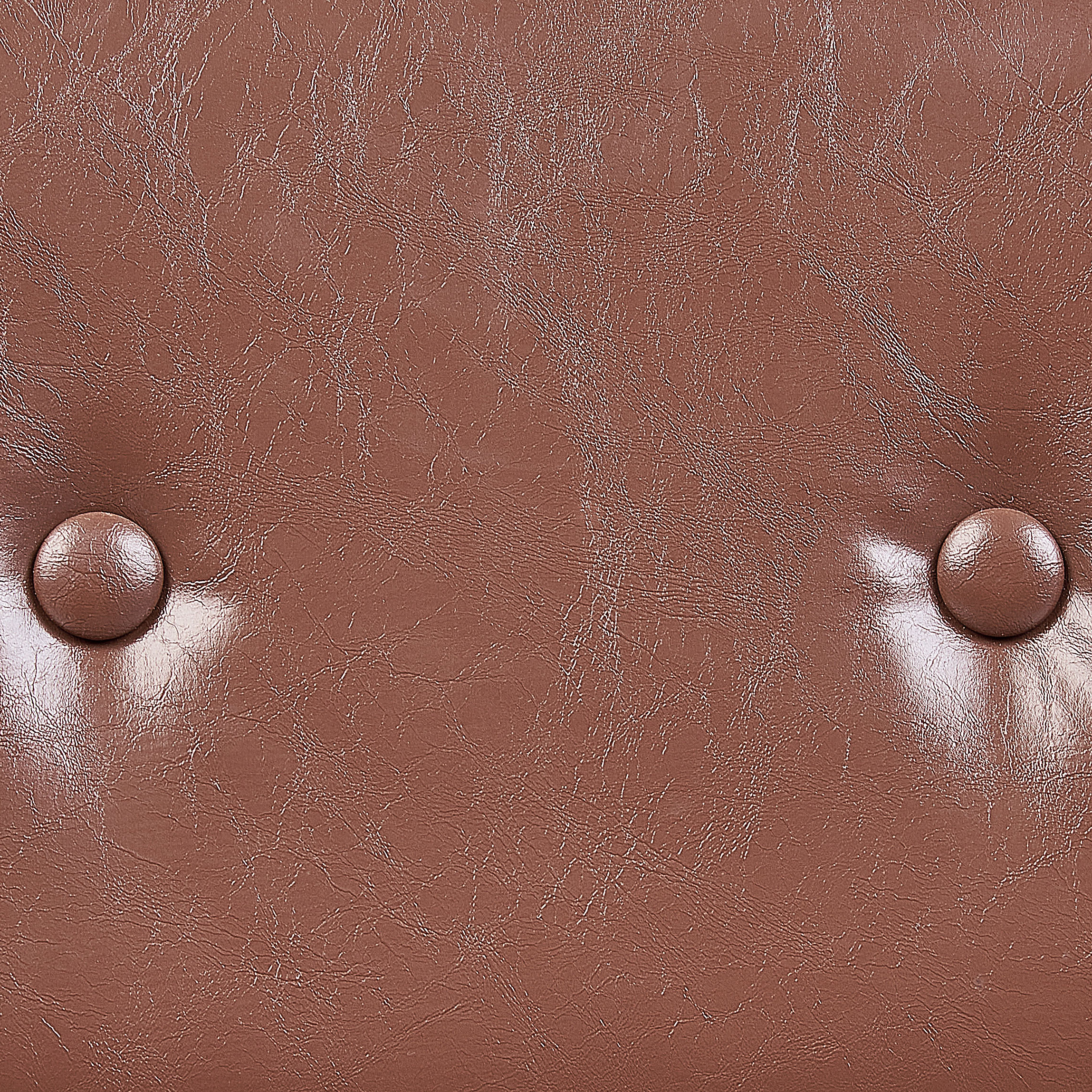 Scaun de birou ALGERITA Piele ecologică Maro [10]