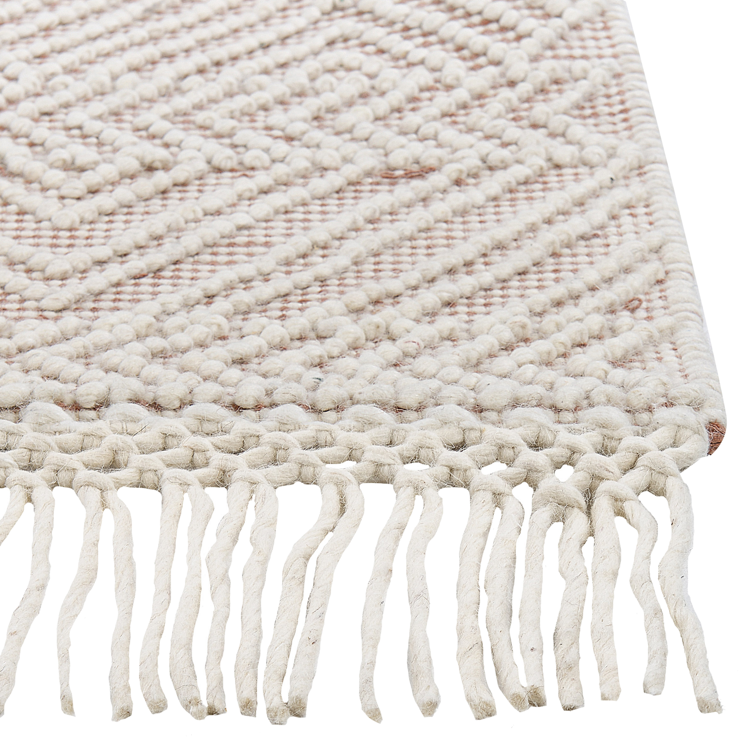 KESTEL Brown Beige 160 x 230 cm Wool Rug [4]