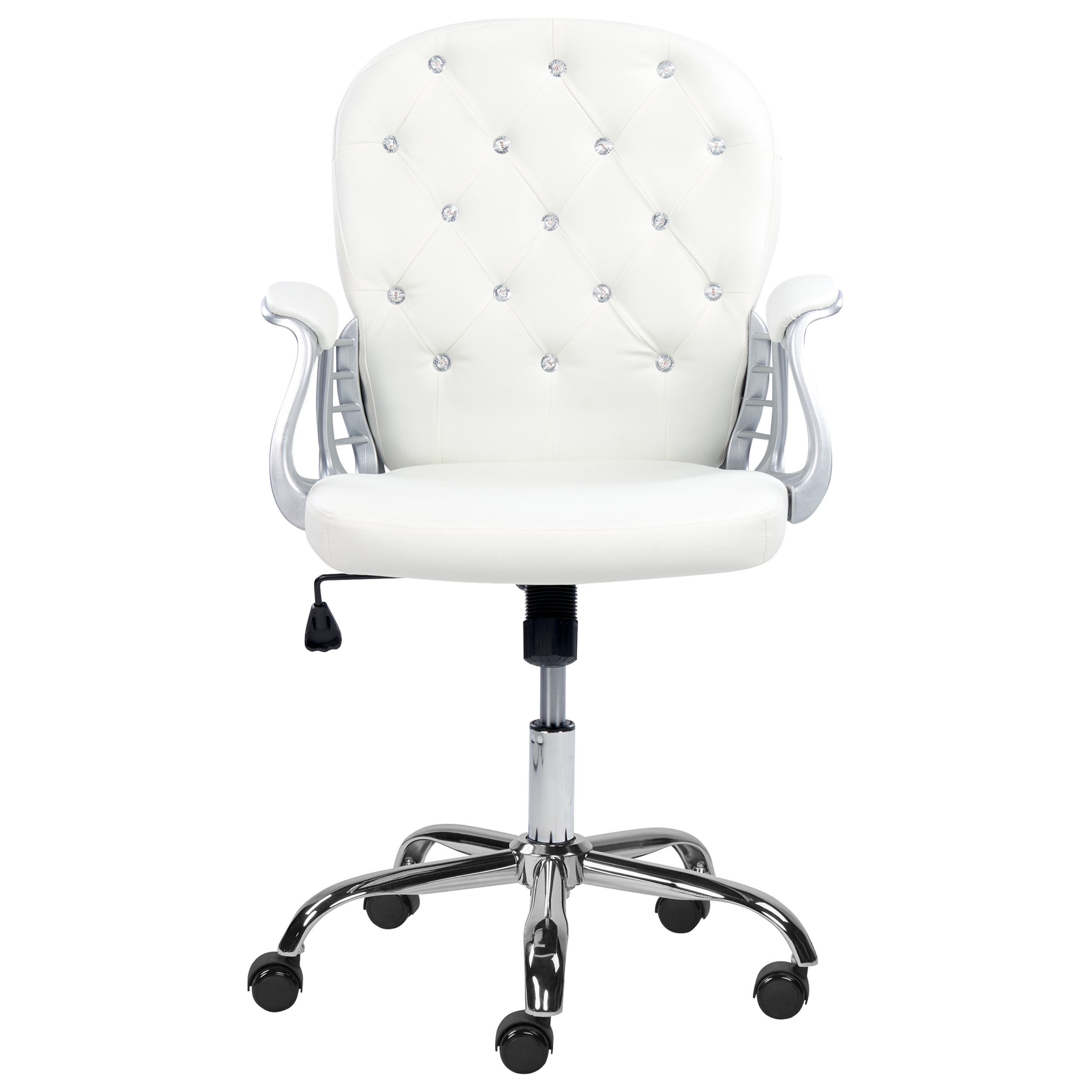 Office chair PRINCESS Eco-leather White [5]