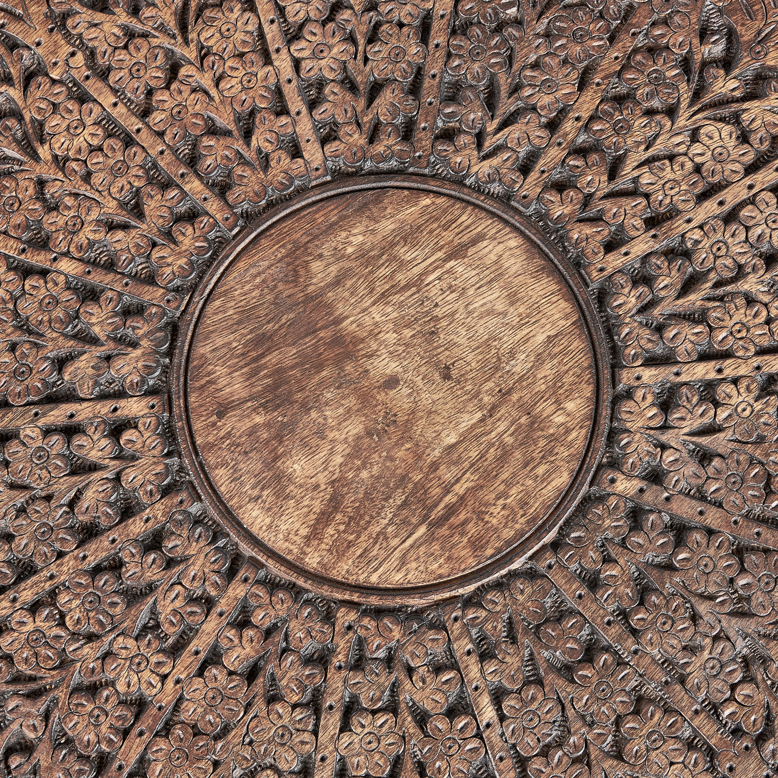 KUMALI Side Table Mango Wood Brown [6]