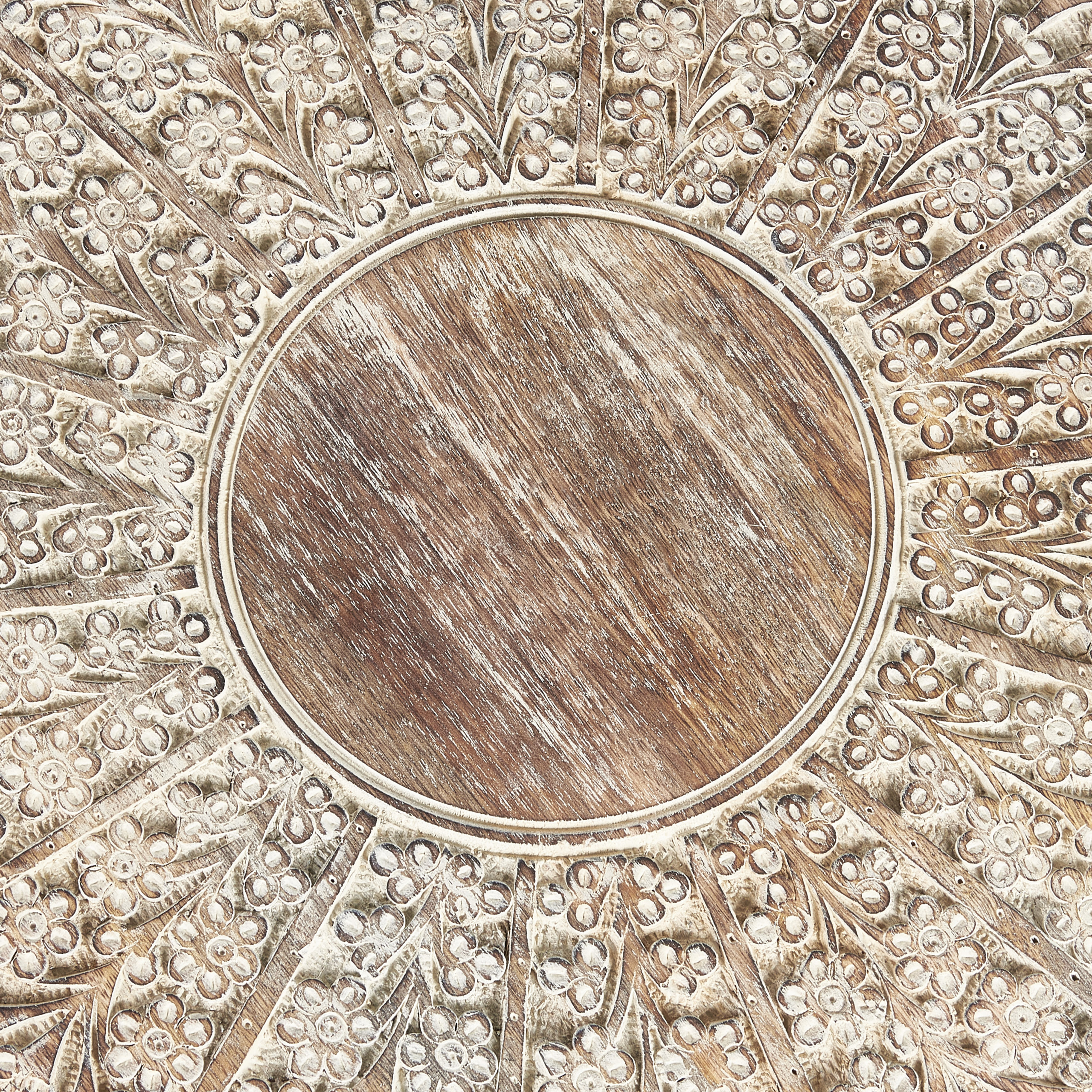 Masă laterală SANTRA Lemn de mango Maro deschis [6]