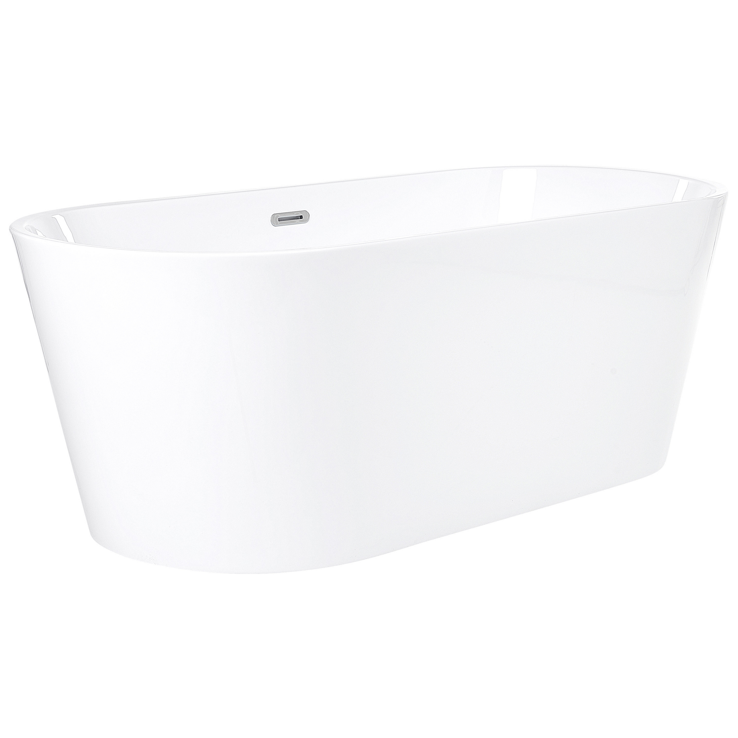 Freestanding bathtub HAVANA 170 x 73 cm White [5]