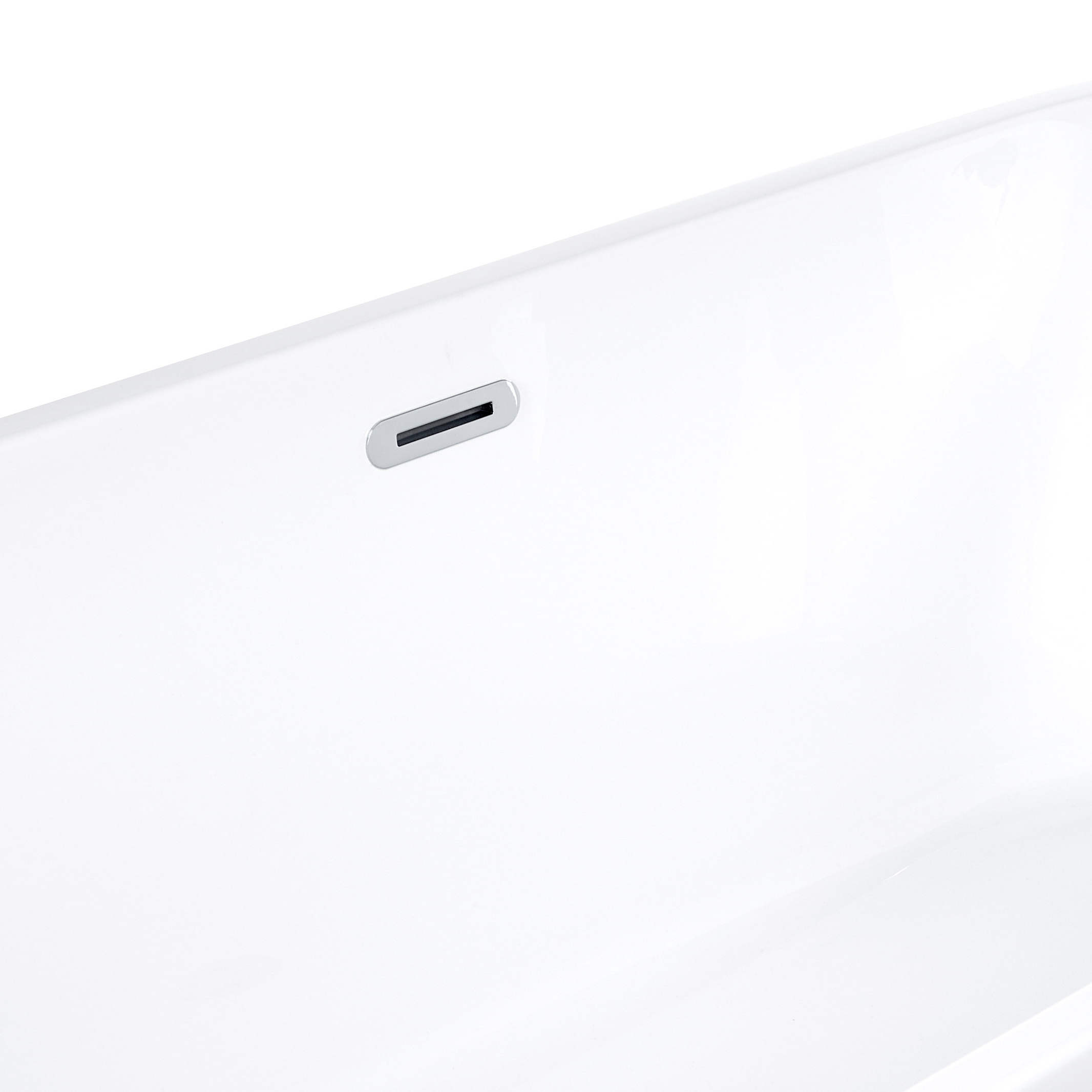 Freestanding bathtub HAVANA 170 x 73 cm White [9]