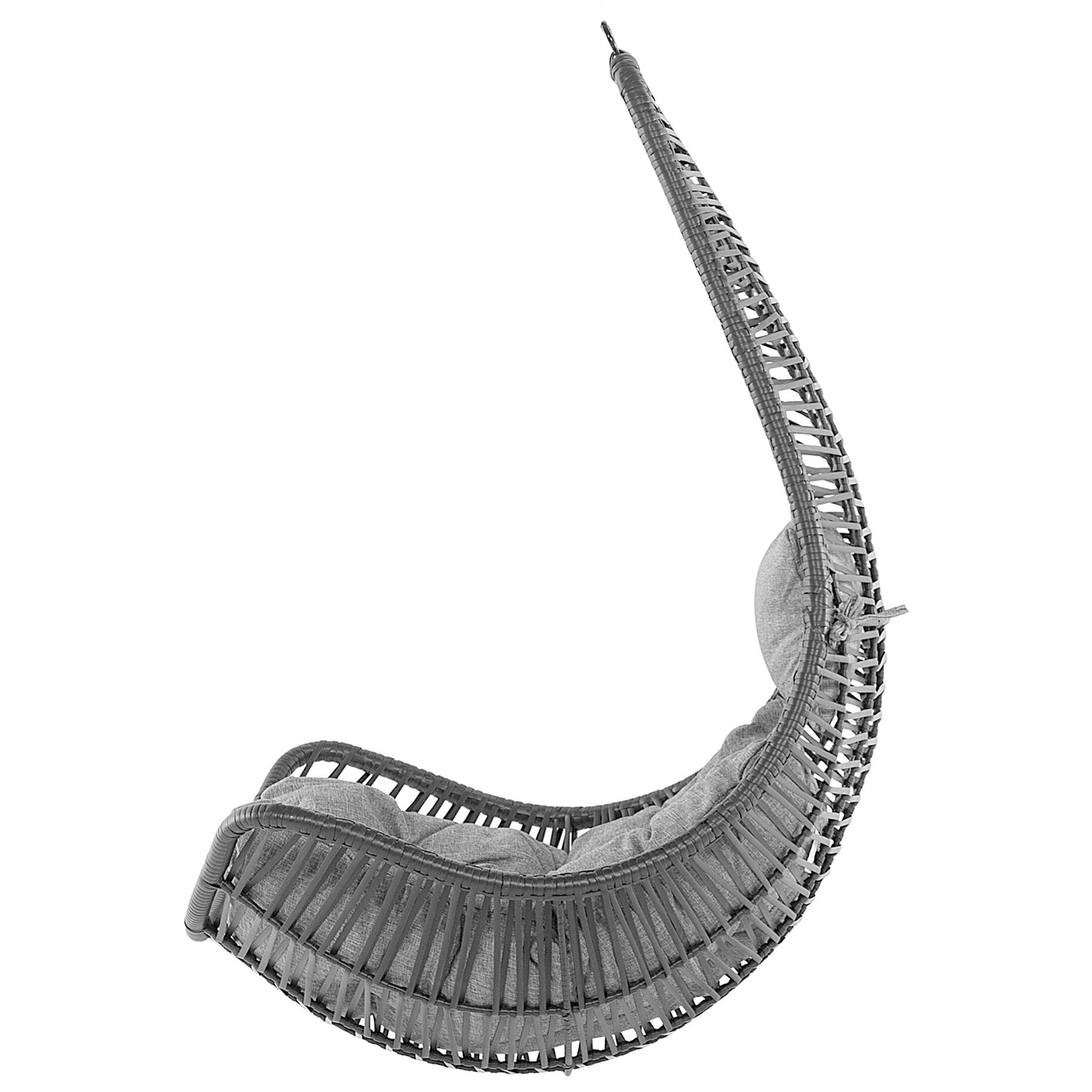 Fotoliu suspendat ATRI II Ratan sintetic Negru [4]