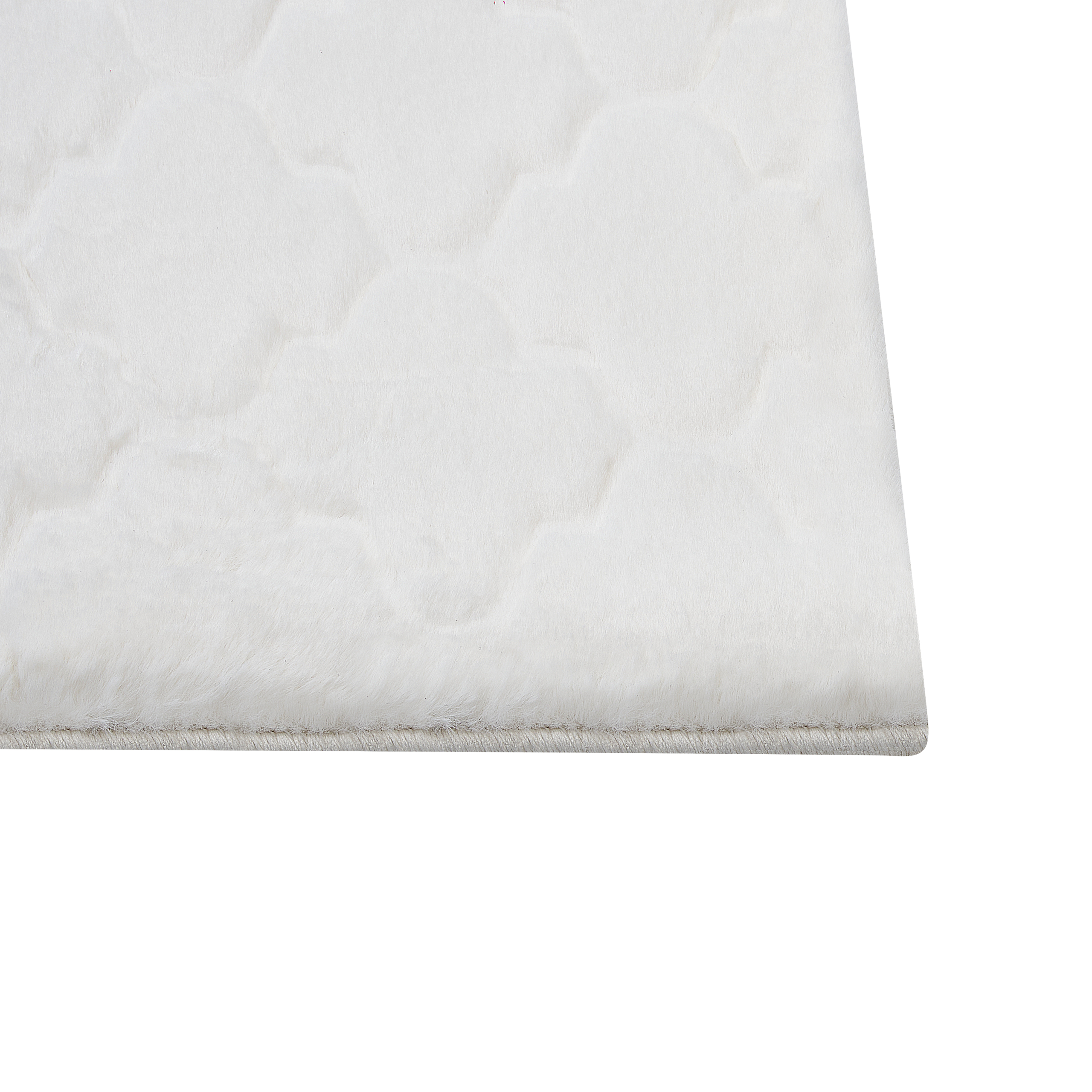 Covor din blană sintetică GHARO Alb 160 x 230 cm [7]