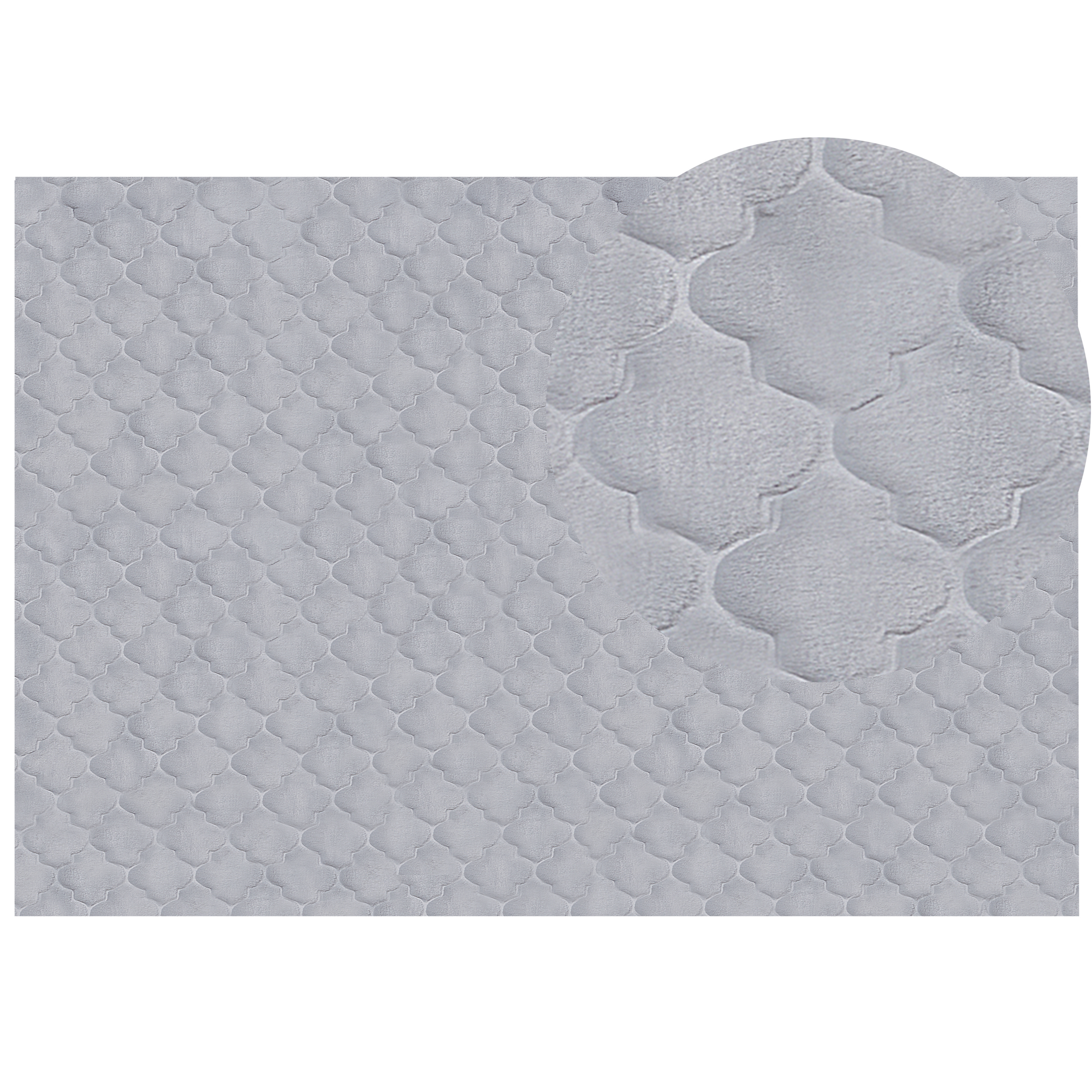 Covor din blană sintetică GHARO Gri 160 x 230 cm [2]