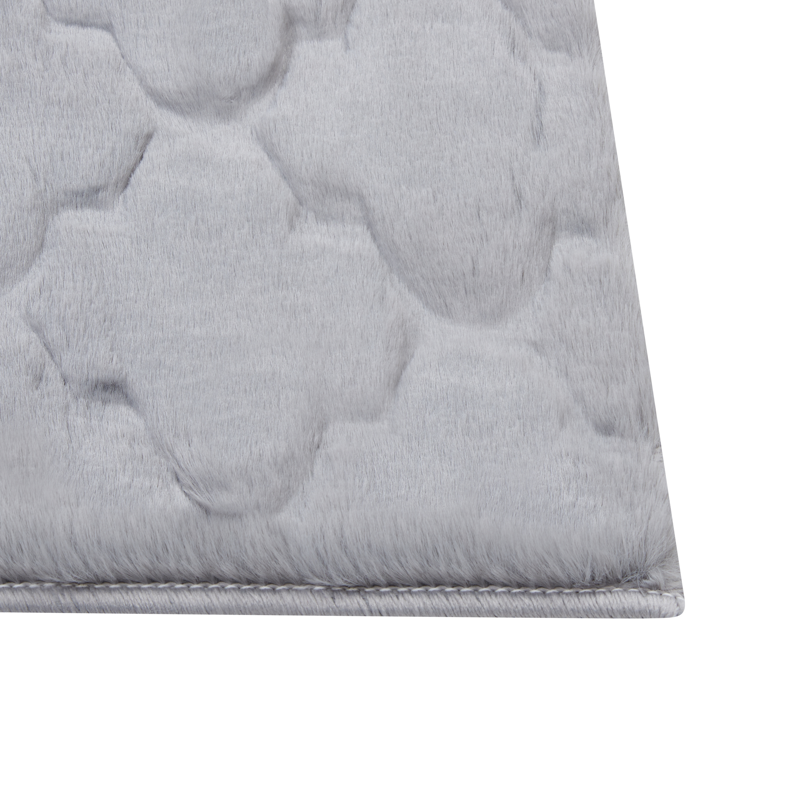 Covor din blană sintetică GHARO Gri 160 x 230 cm [6]