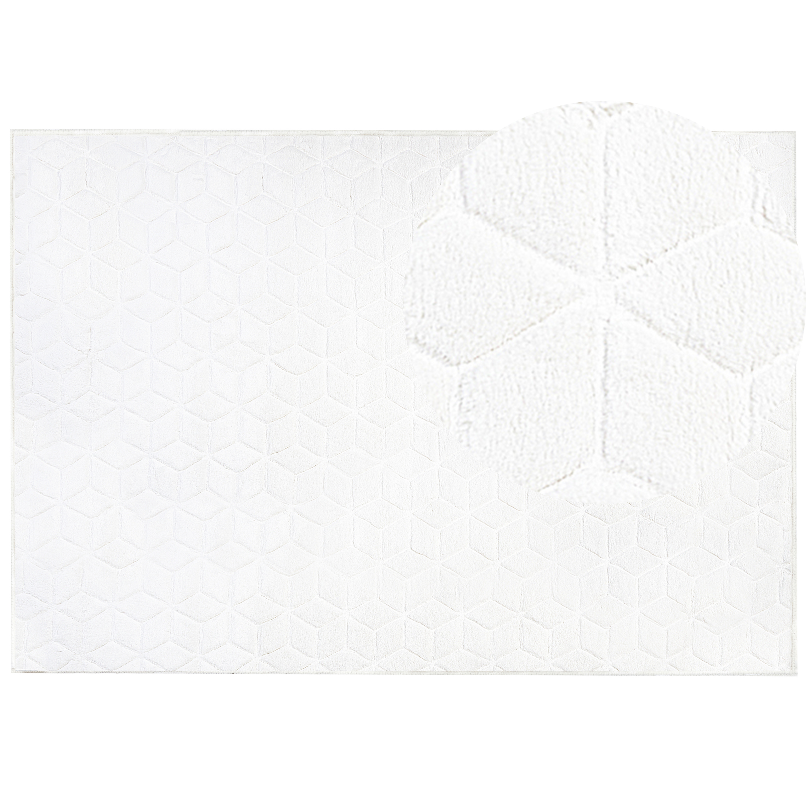 Faux fur rug THATTA White 160 x 230 cm [2]