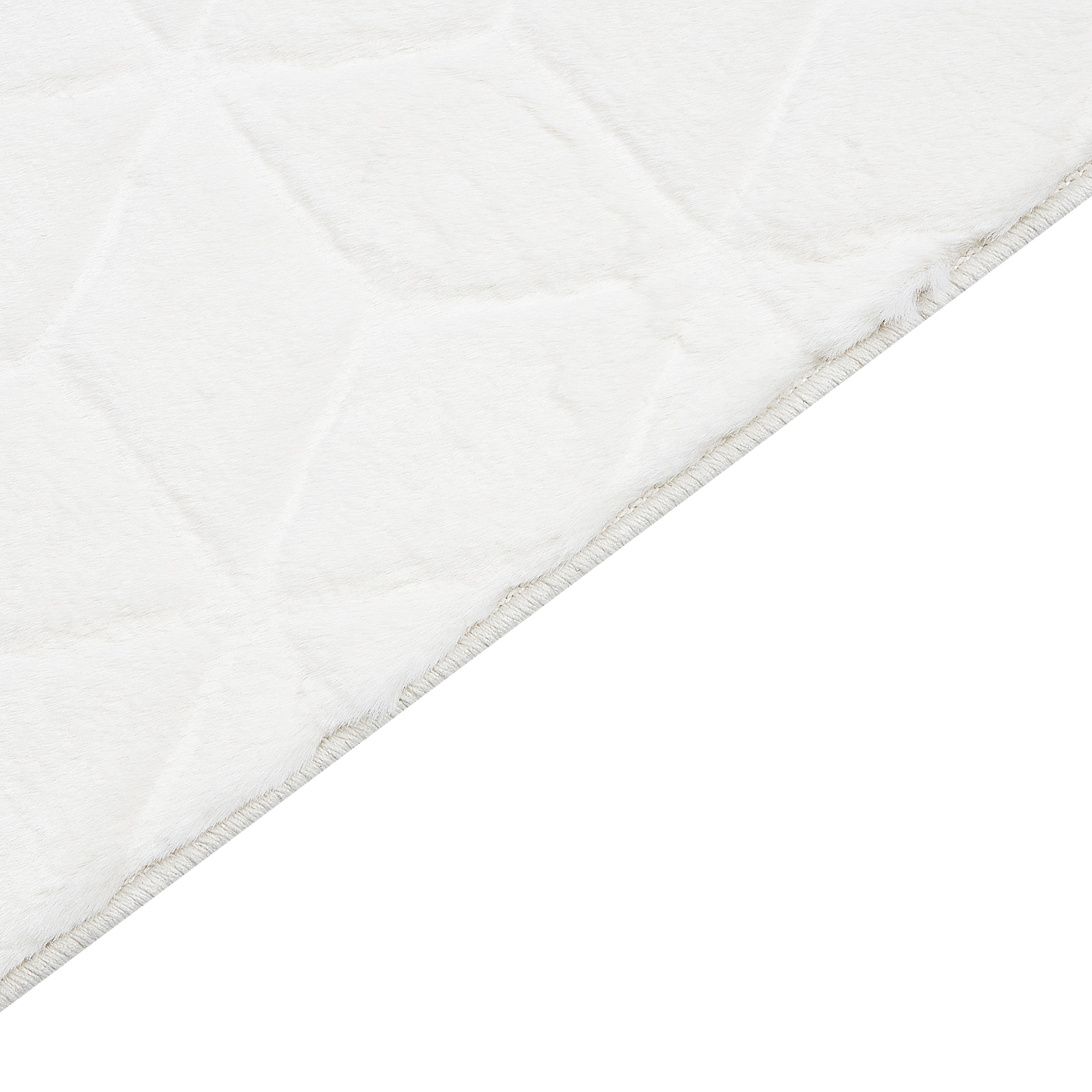 Faux fur rug THATTA White 160 x 230 cm [5]