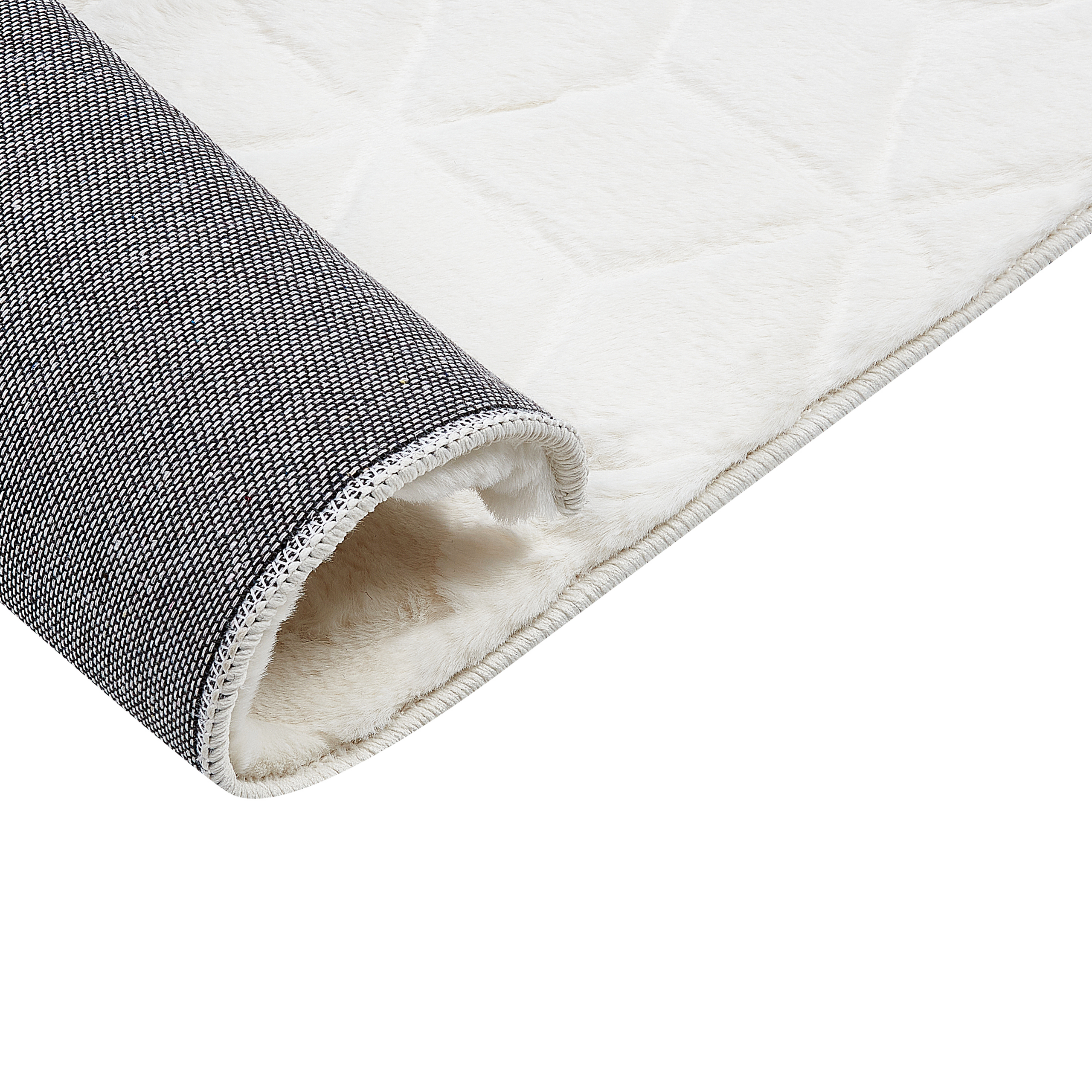Faux fur rug THATTA White 160 x 230 cm [6]