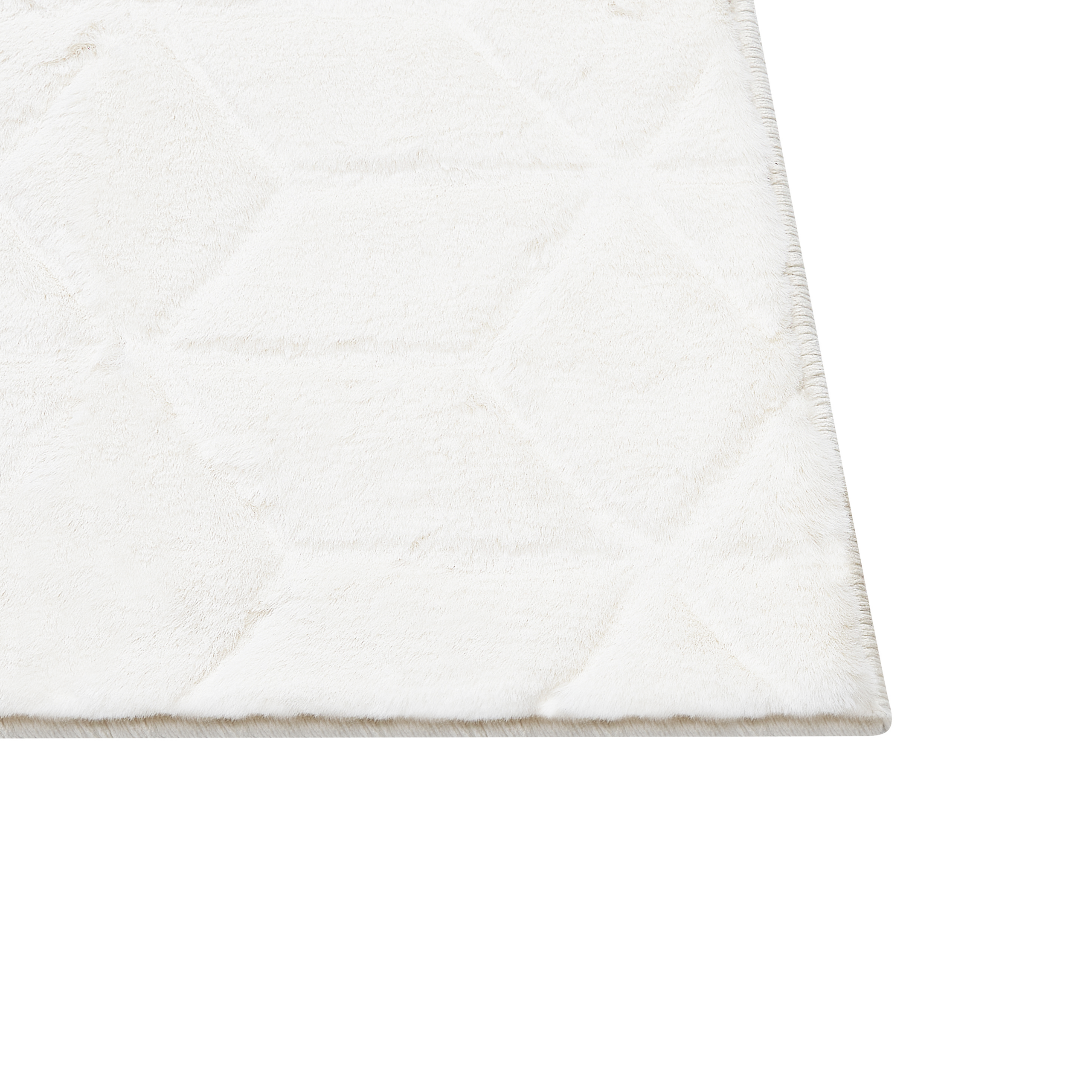 Faux fur rug THATTA White 160 x 230 cm [7]