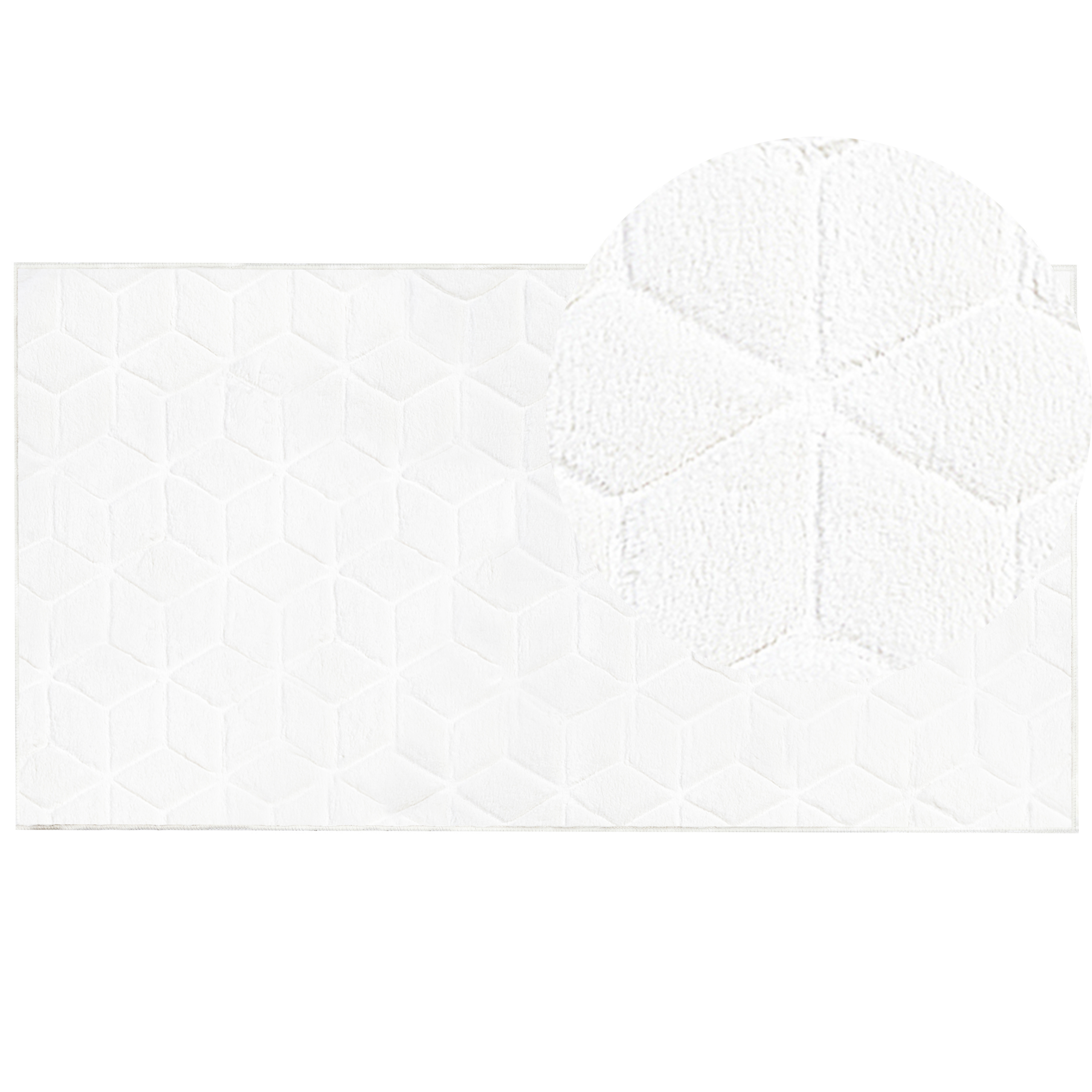 Covor din blană sintetică THATTA Alb 80 x 150 cm [2]