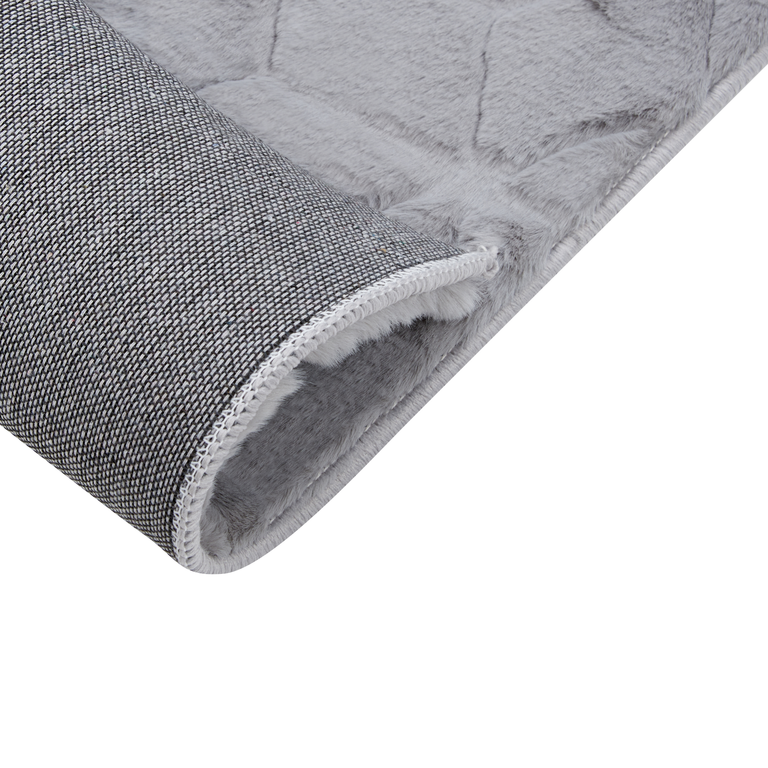 Carpet THATTA synthetic fur Grey 160 x 230 cm [6]