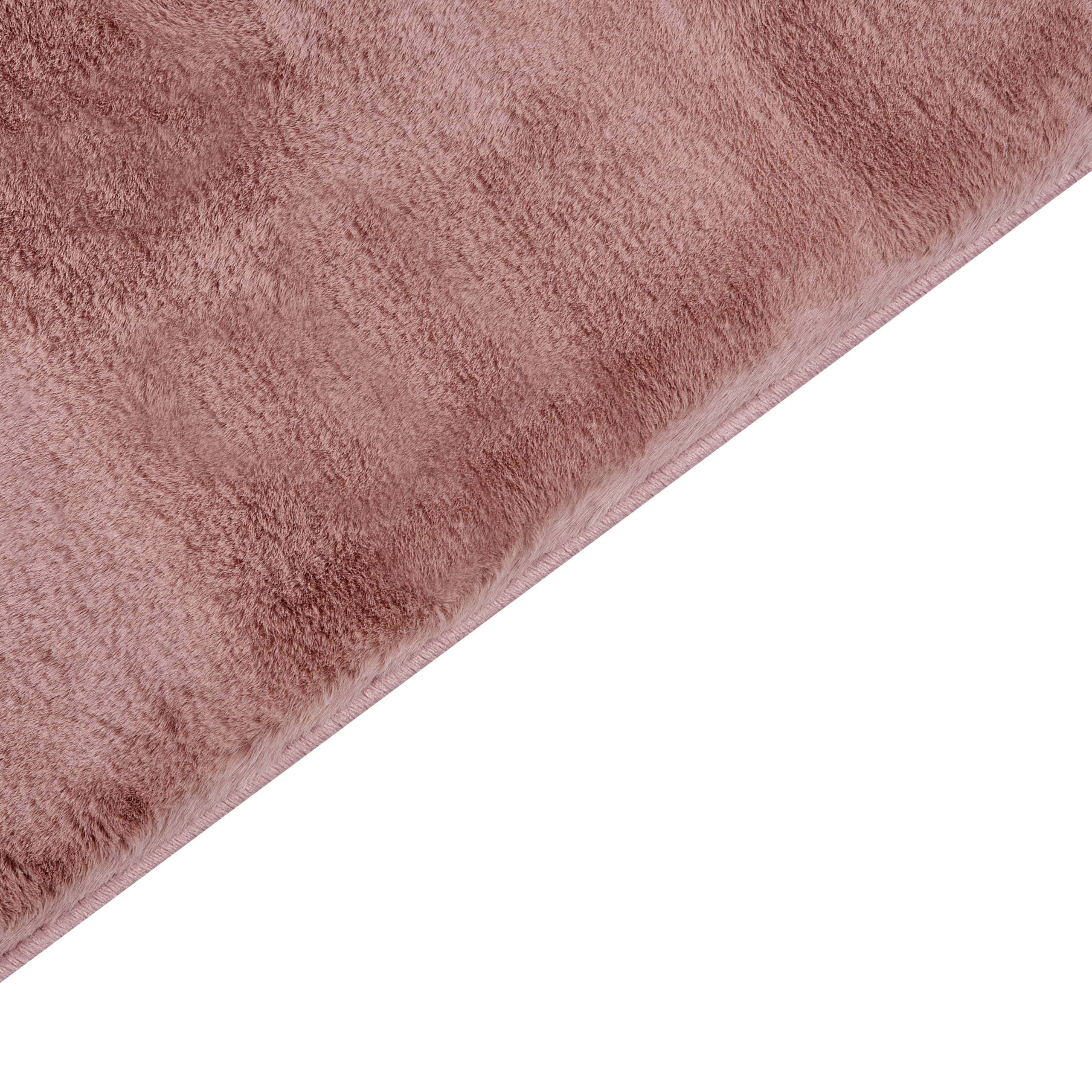 MIRPUR synthetic fur carpet Pink 80 x 150 cm [4]