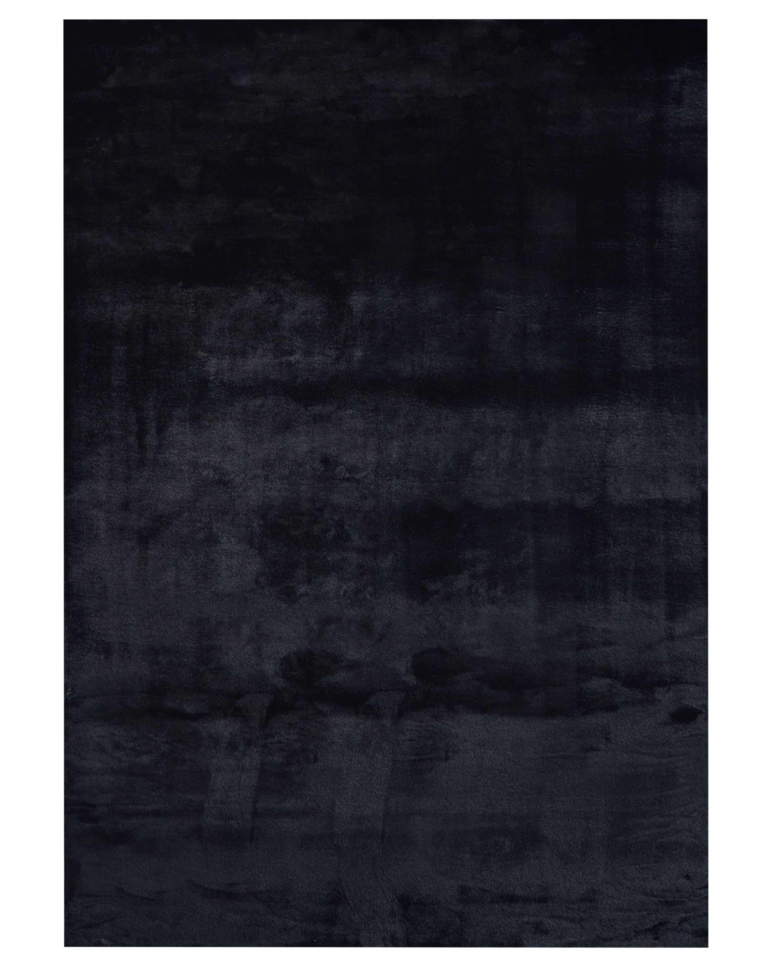 Faux fur rug MIRPUR Black 160 x 230 cm [2]