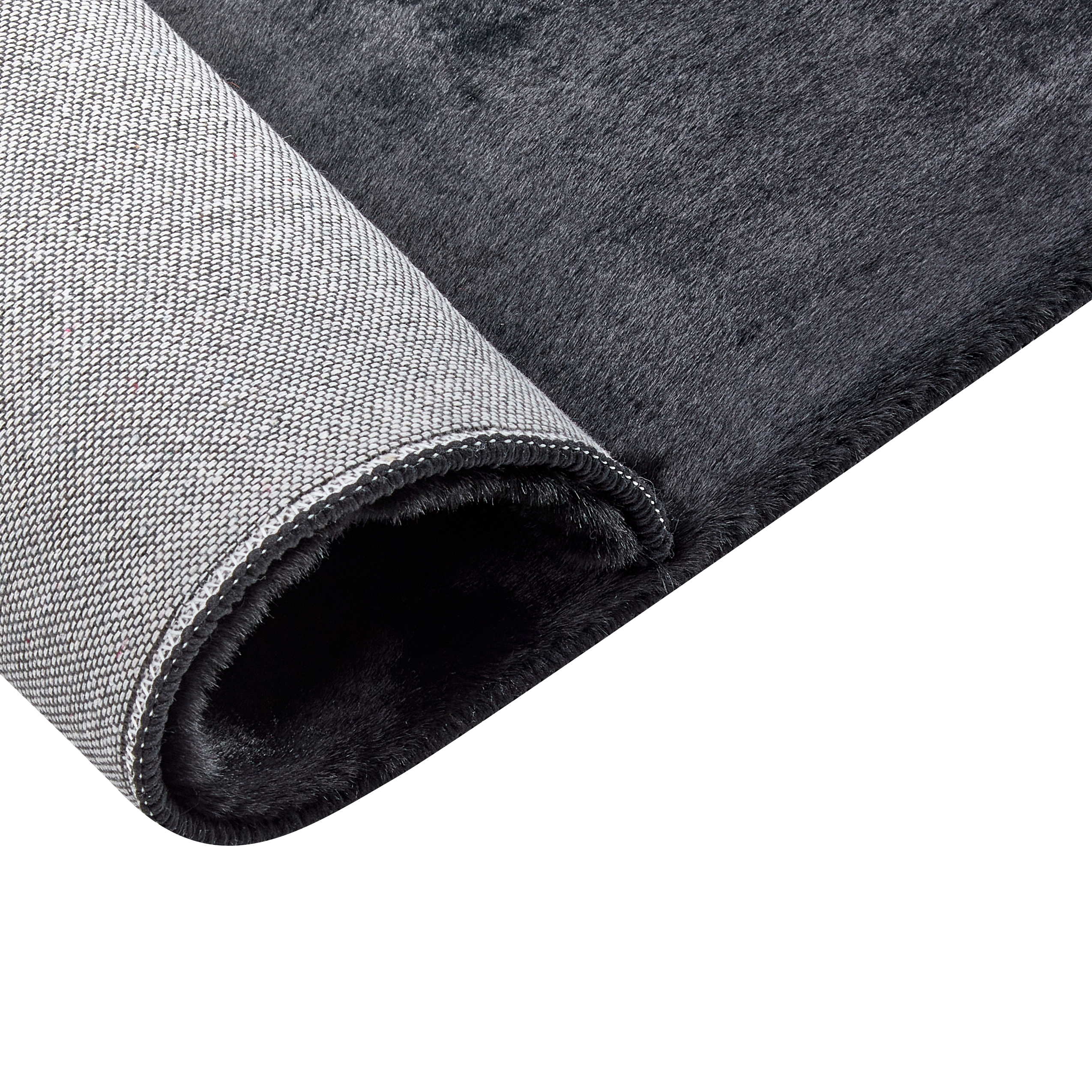 Covor din blană sintetică MIRPUR Negru 160 x 230 cm [5]