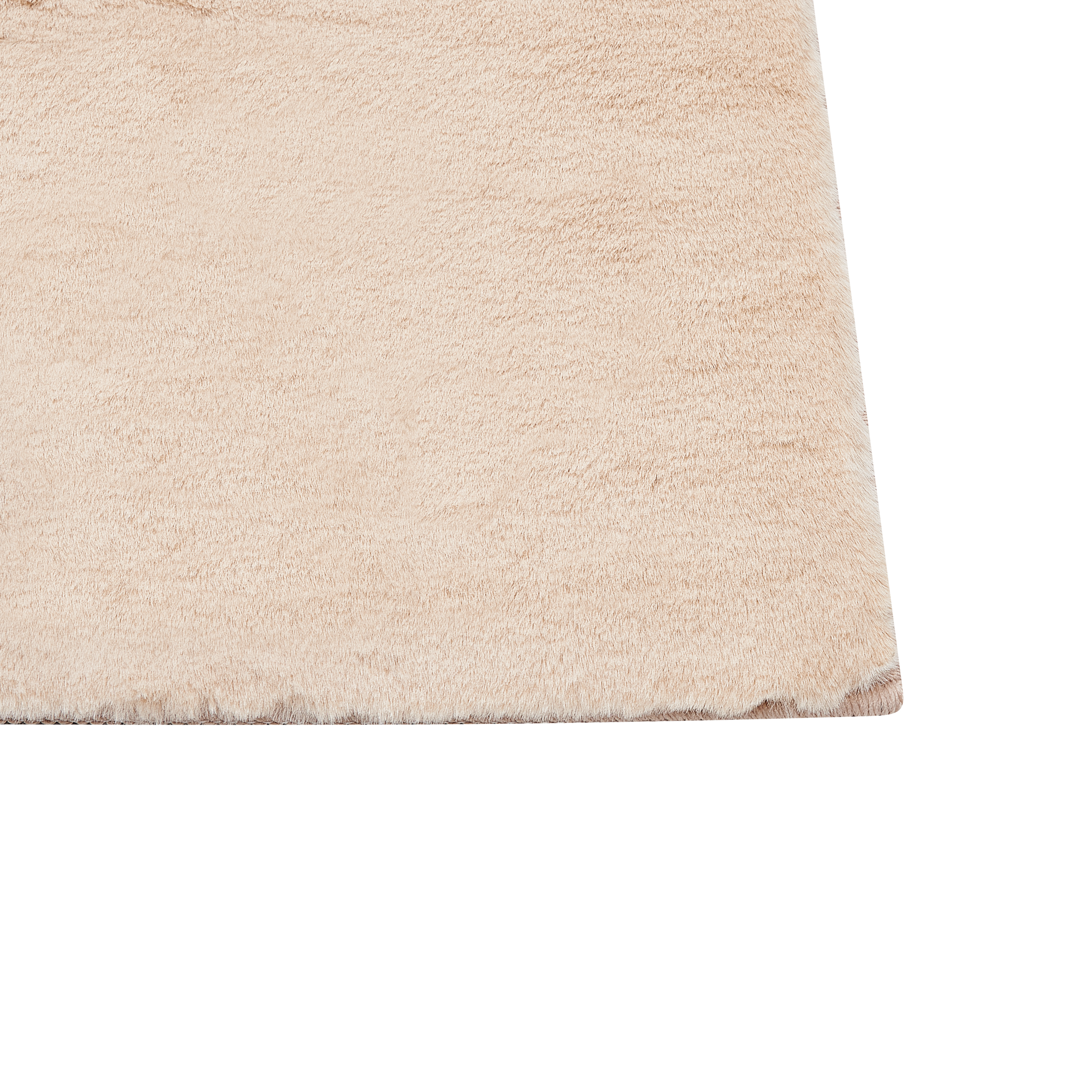 MIRPUR Beige faux fur rug 80 x 150 cm [6]