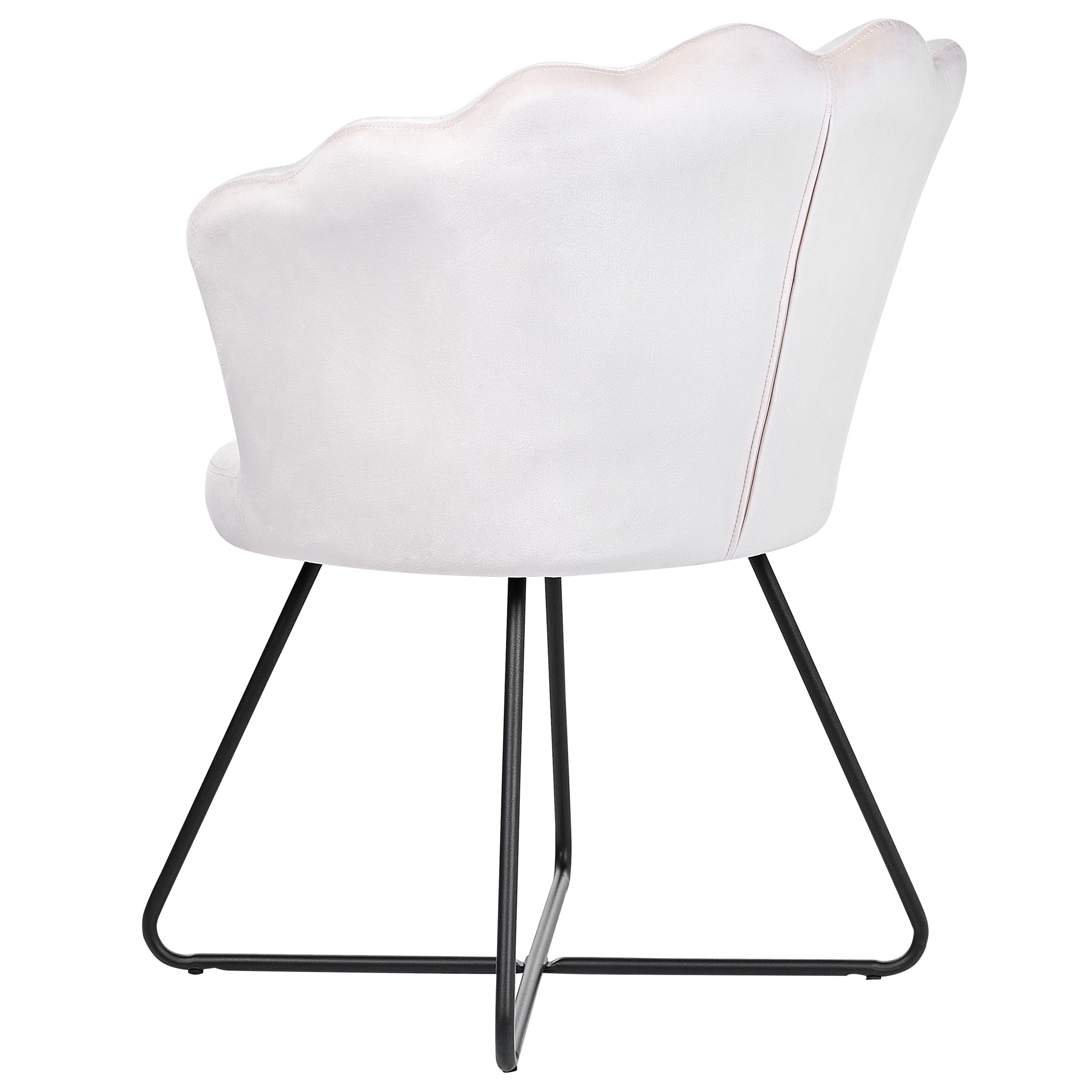 LOVELOCK Velvet armchair Off-white [6]