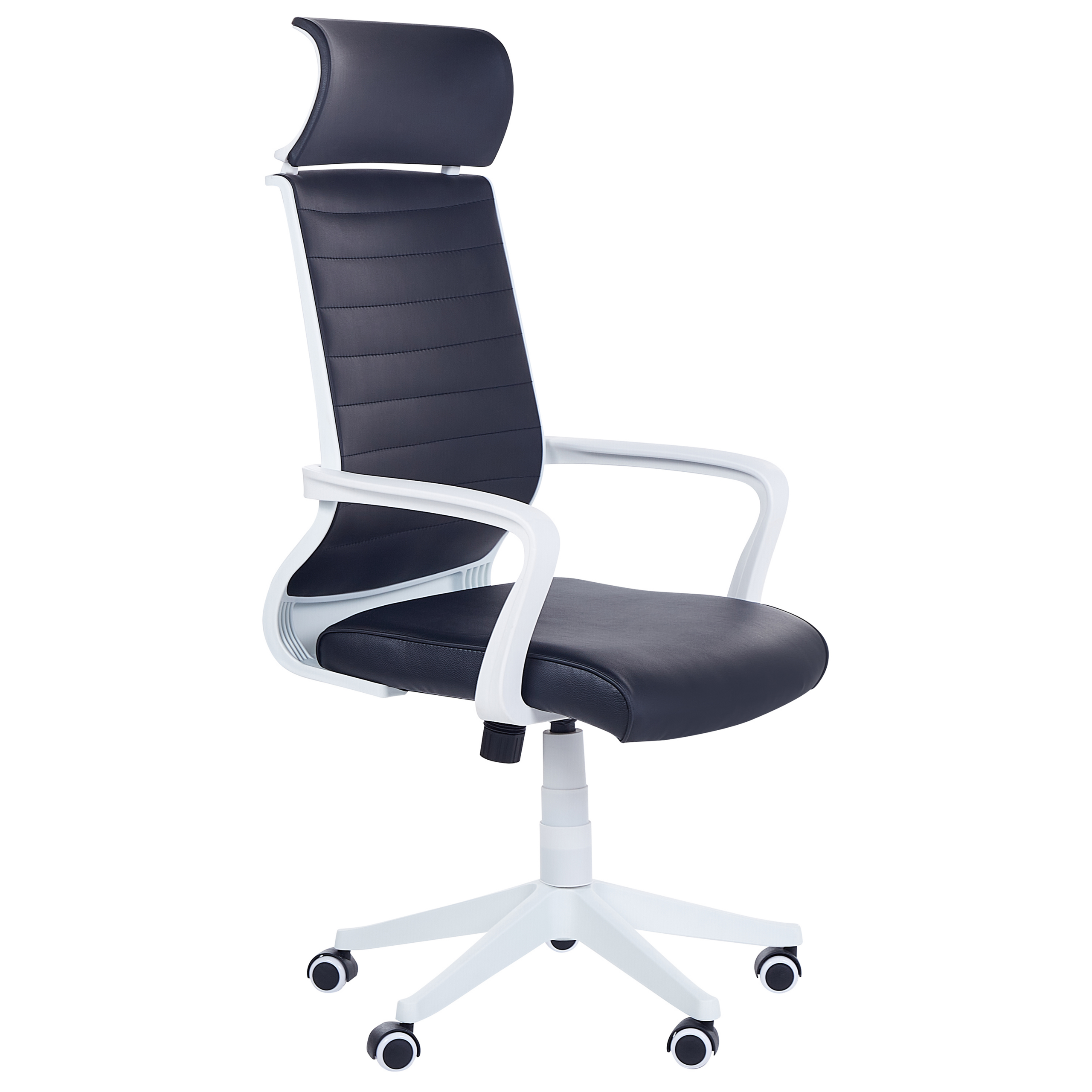 Ergonomic chair LEADER Eco-leather Black [2]