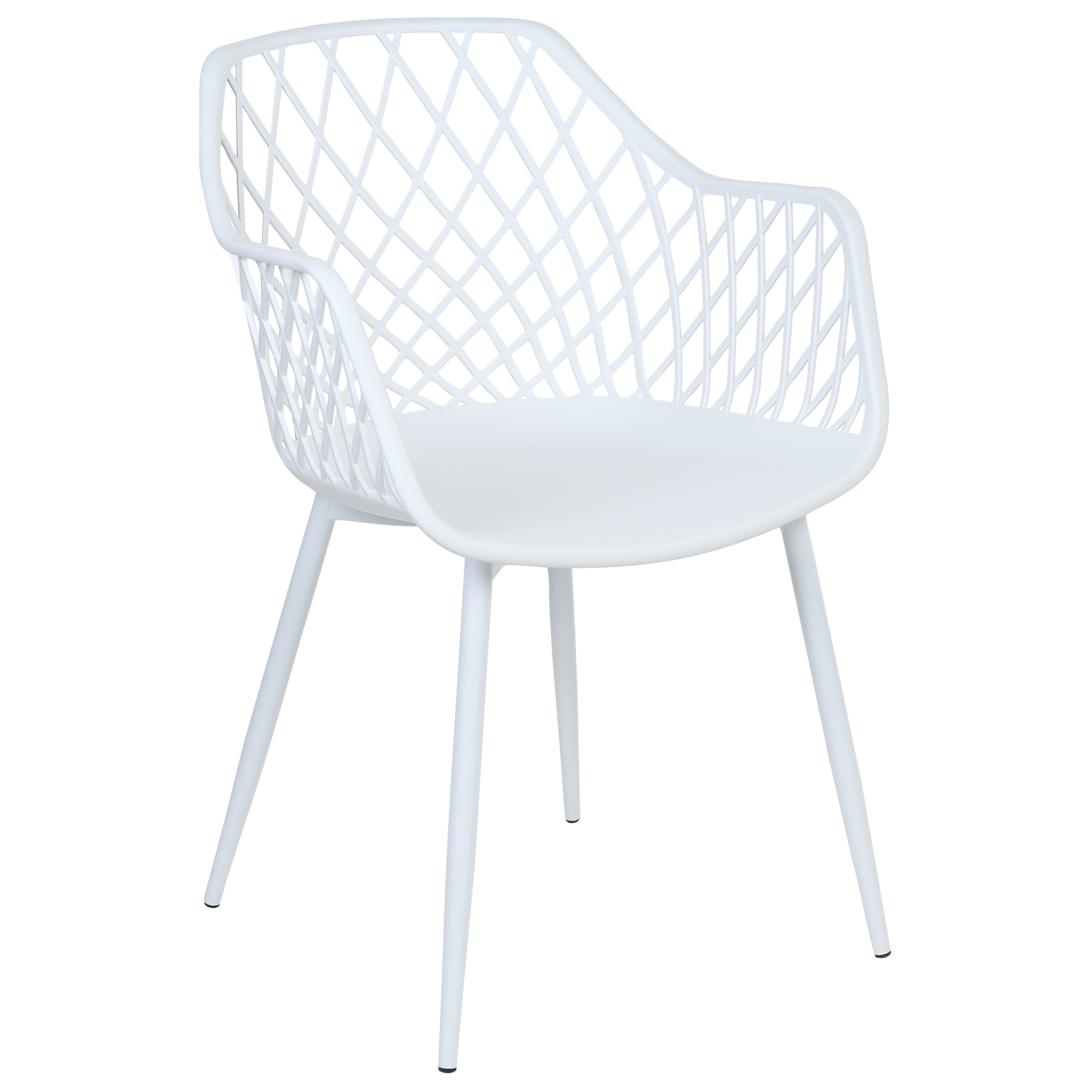 Set de 2 scaune dining NASHUA II Alb [4]