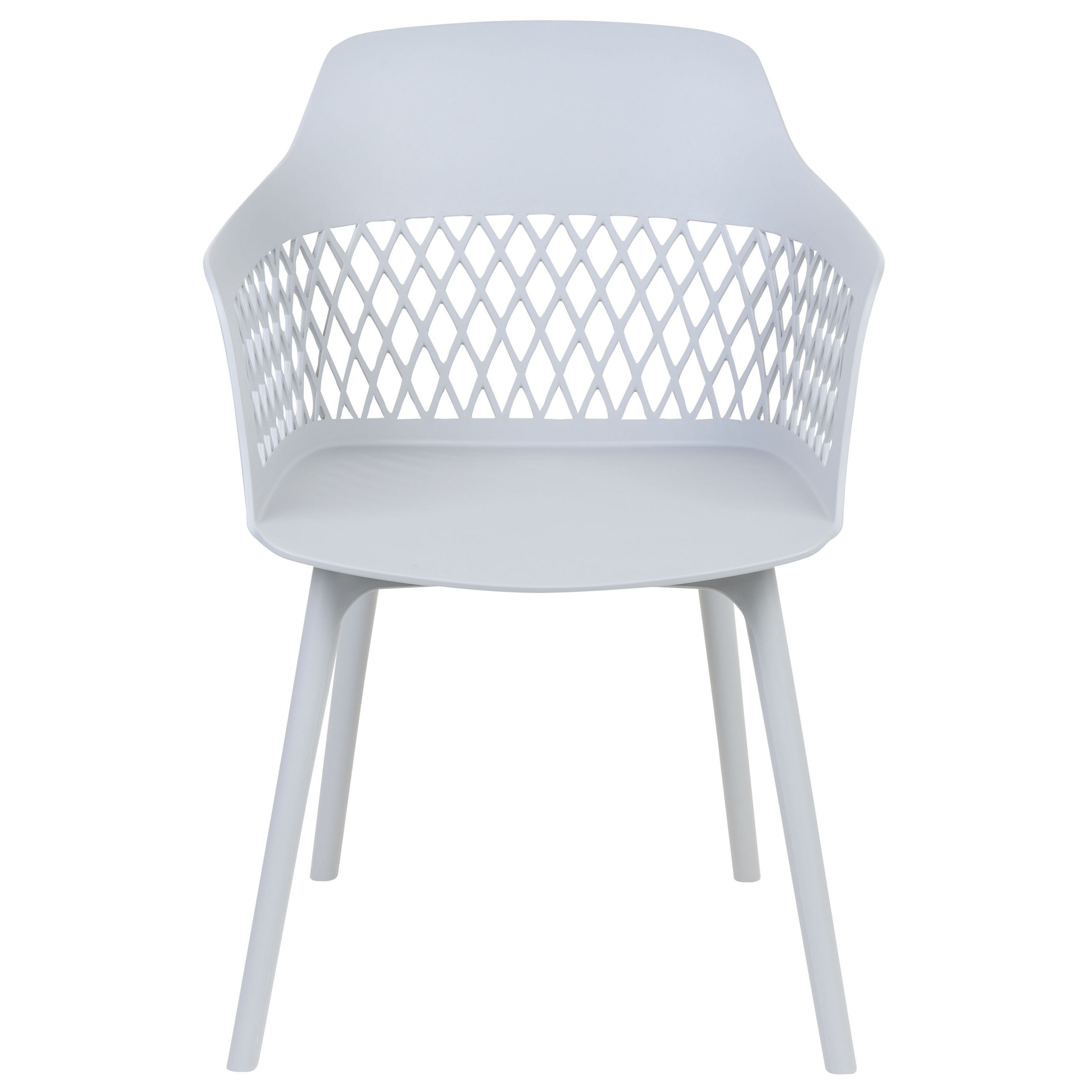 Set of 2 dining chairs ALMIRA Light Grey [5]