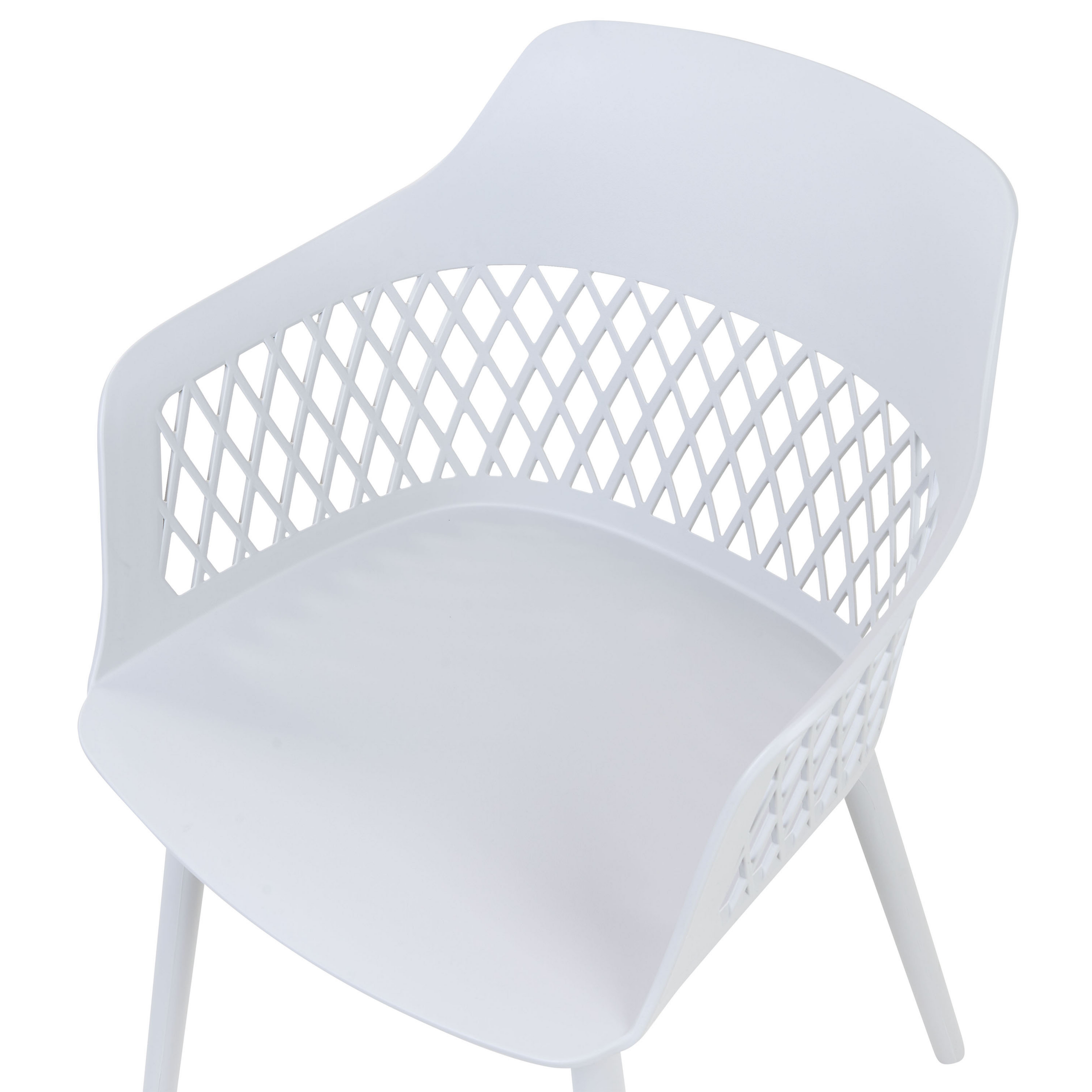 Set of 2 dining chairs ALMIRA Light Grey [6]