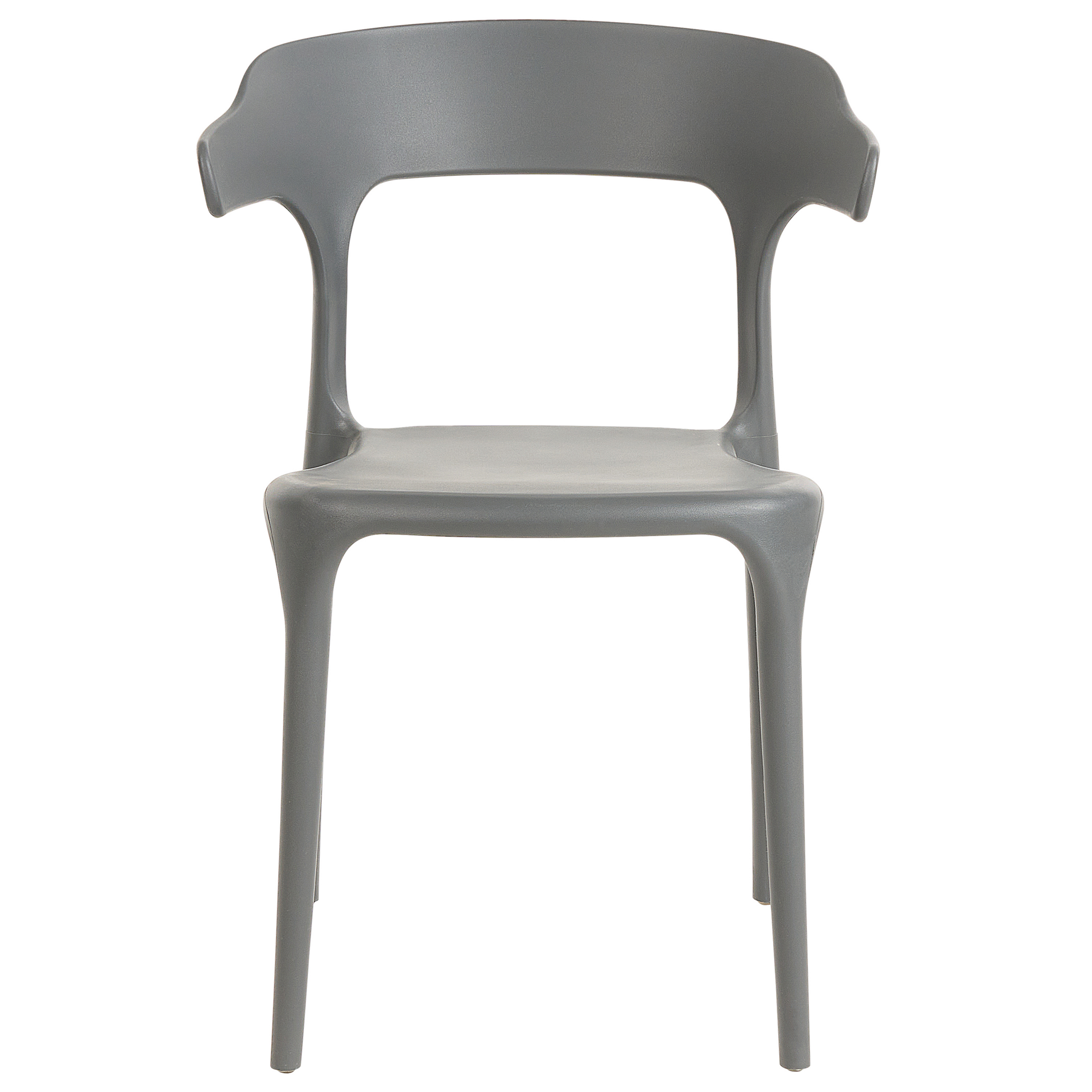 Set of 8 dining chairs GUBBIO Grey [5]