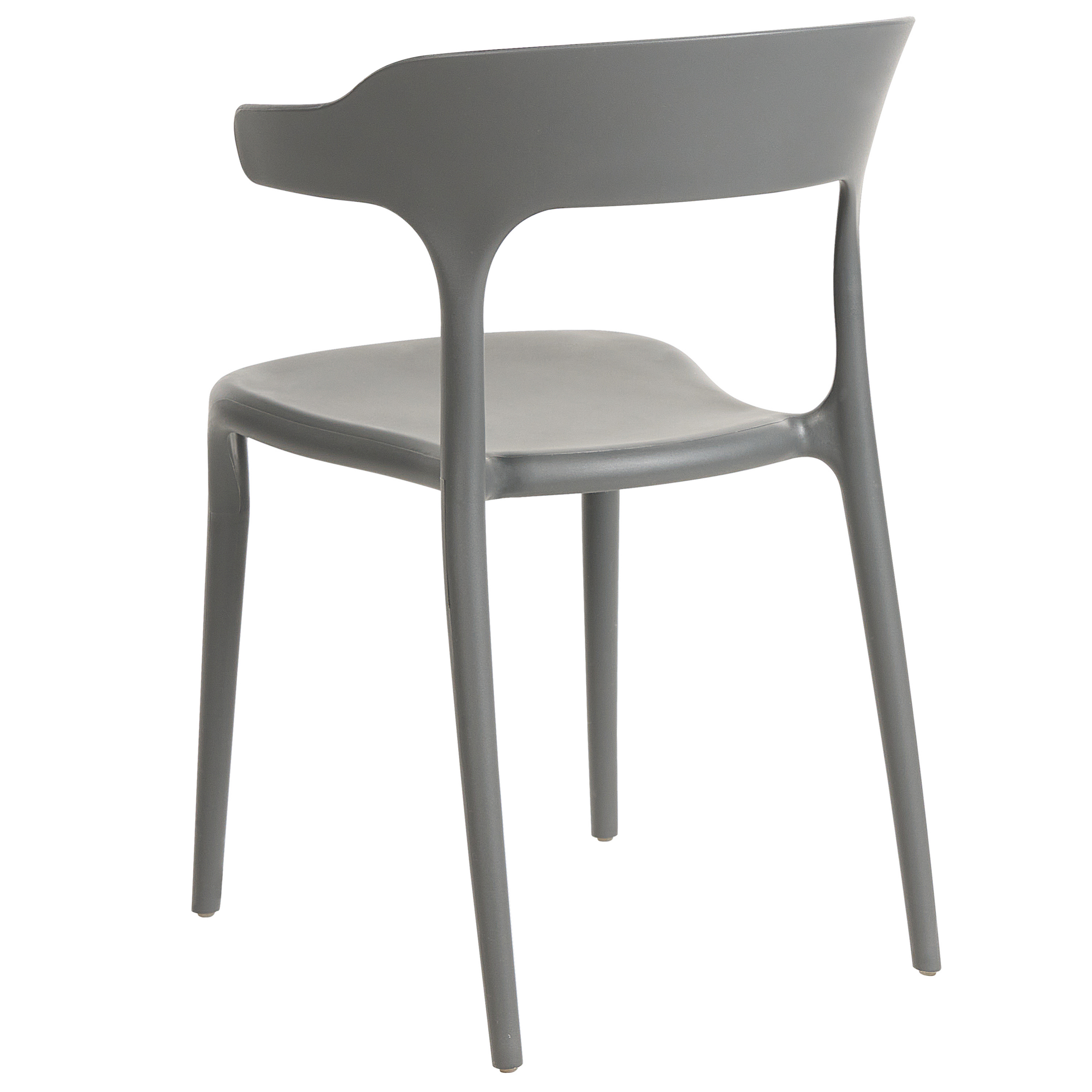Set of 8 dining chairs GUBBIO Grey [7]