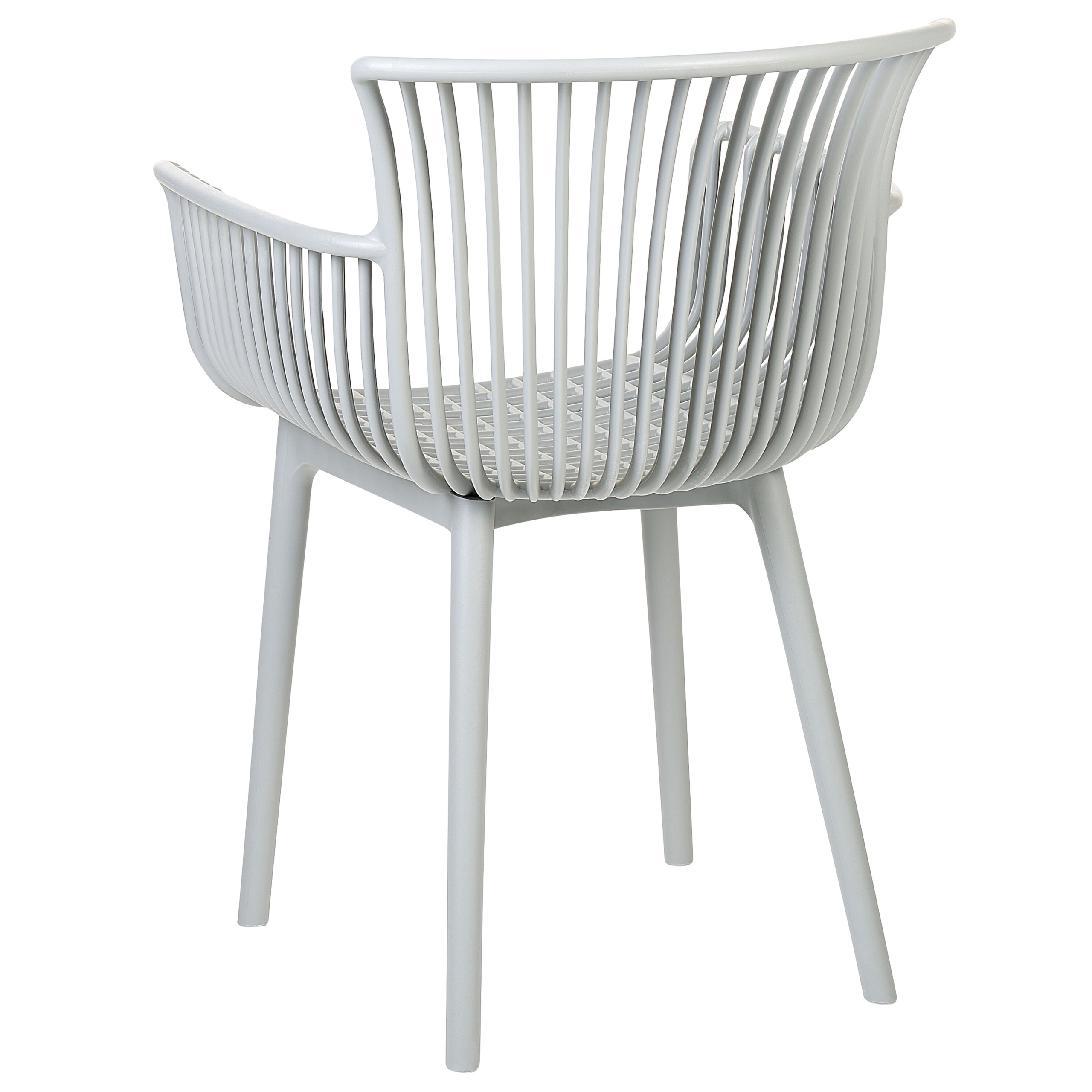 PESARO garden chair set of 4 Light grey [6]