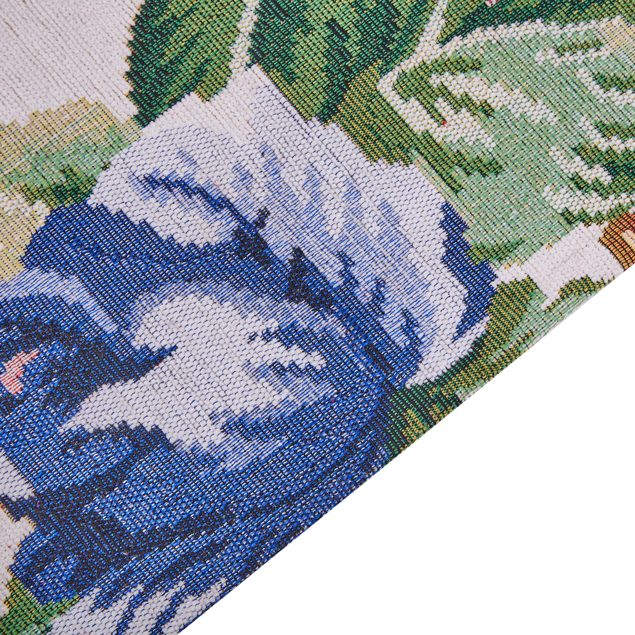 FARWAN Multicolor Rug 140 x 200 cm Cotton [5]