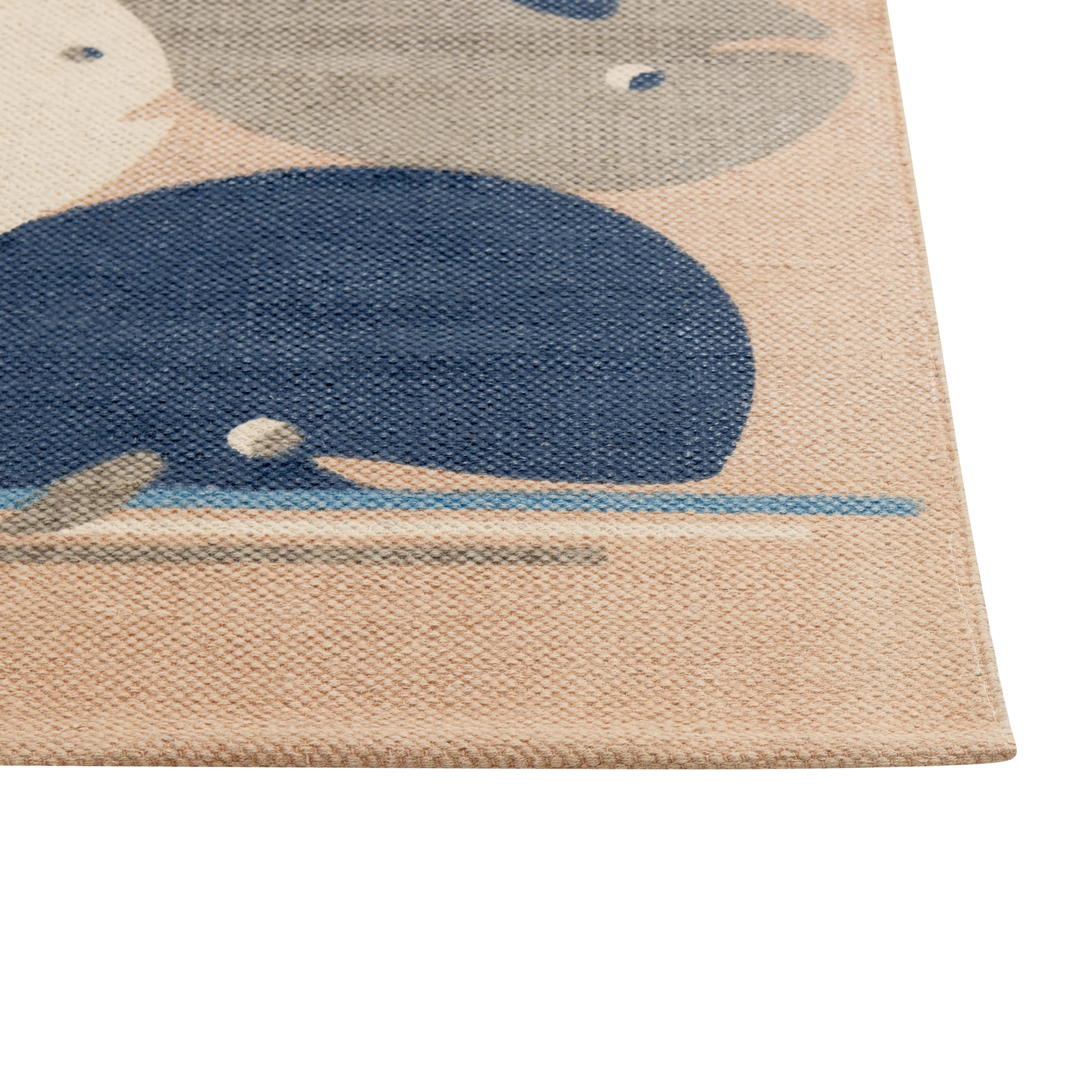 SEAI Children's Rug Beige 80 x 150 cm Cotton [6]
