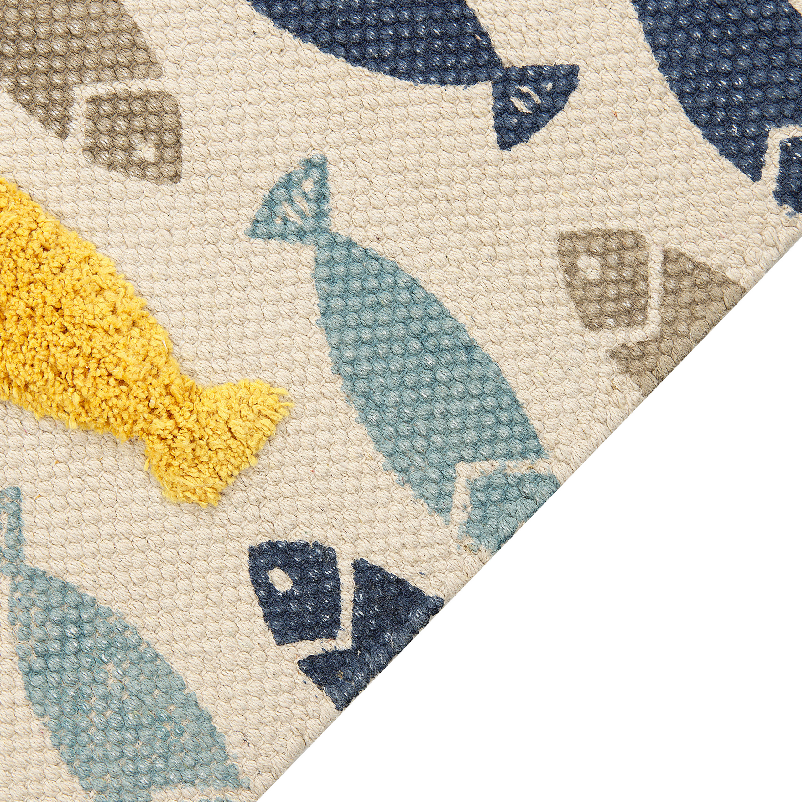 Covor pentru copii IPUH Multicolor 80 x 150 cm Bumbac [5]