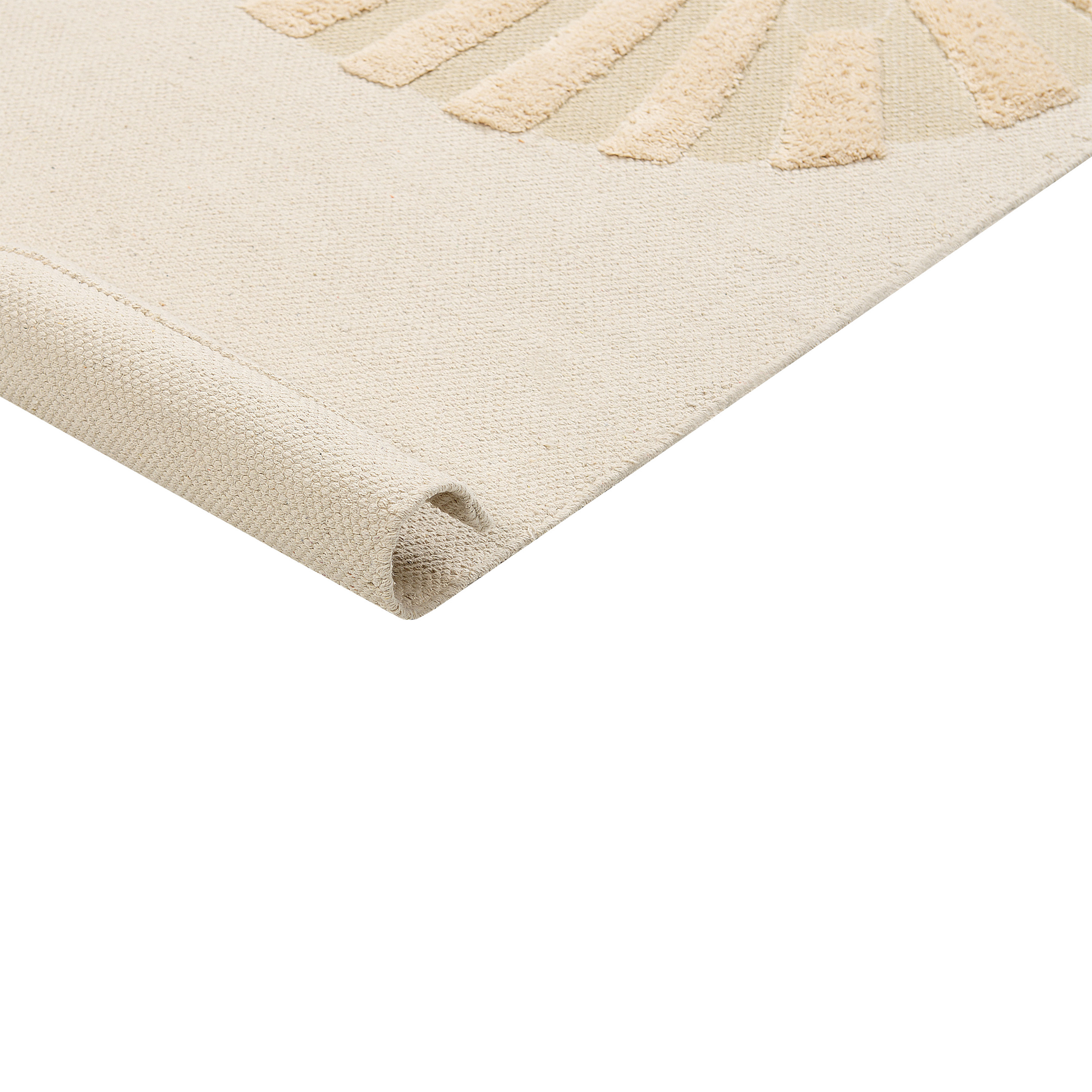 Children's rug BALARI Beige 80 x 150 cm Cotton [6]