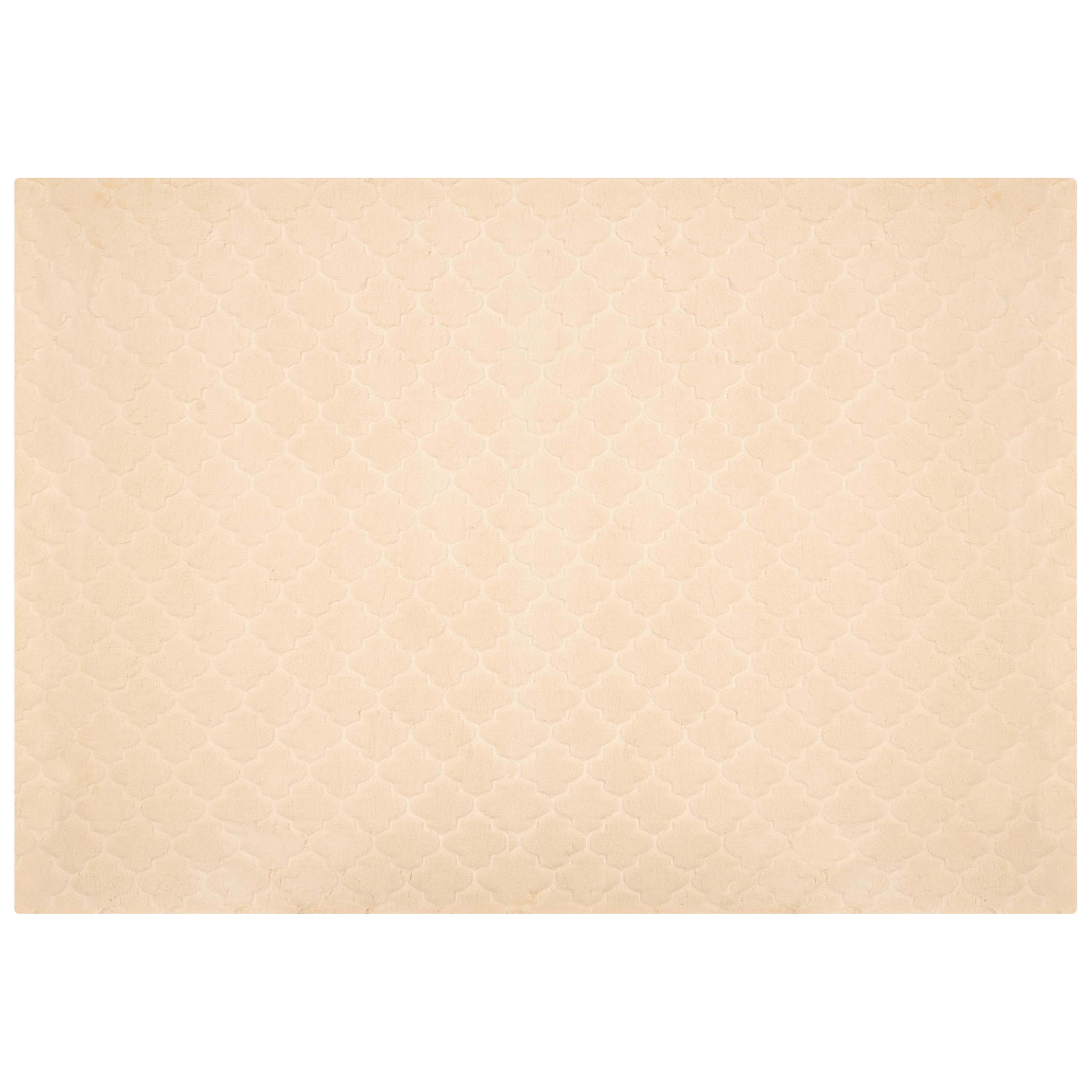 Faux fur rug GHARO Beige 160 x 230 cm [4]