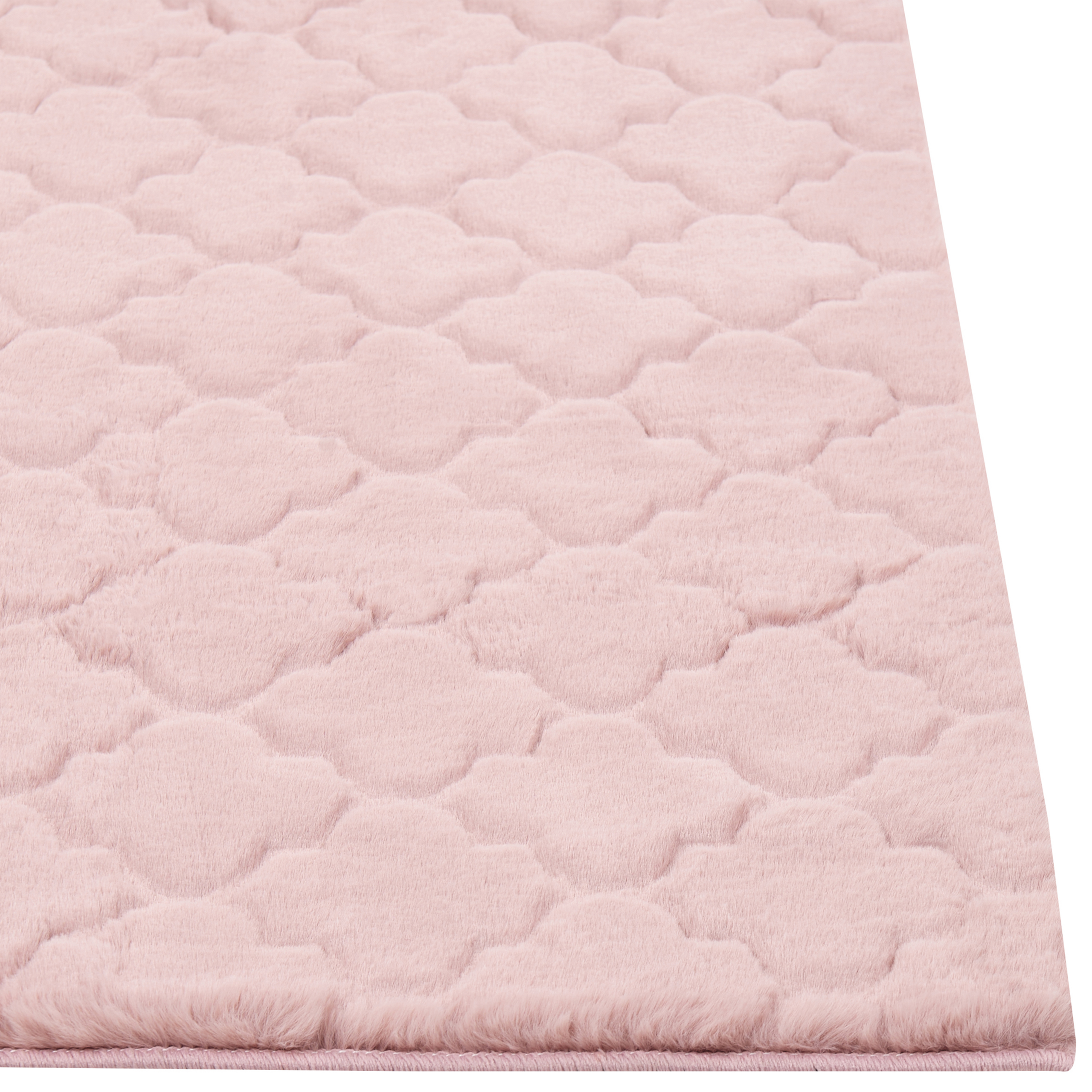 Covor din blană sintetică GHARO Roz 80 x 150 cm [7]