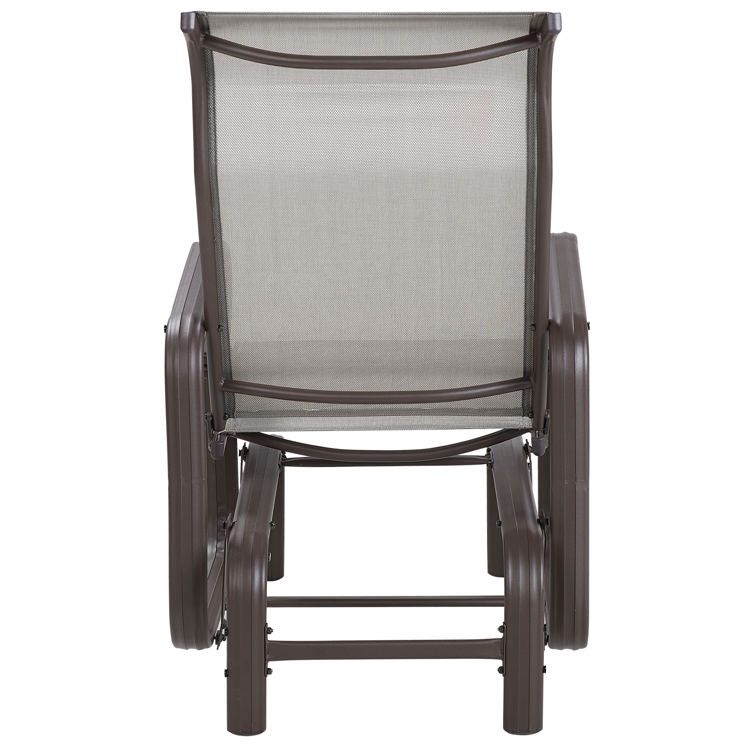 BORGIO garden chair Metal Brown/Grey [5]